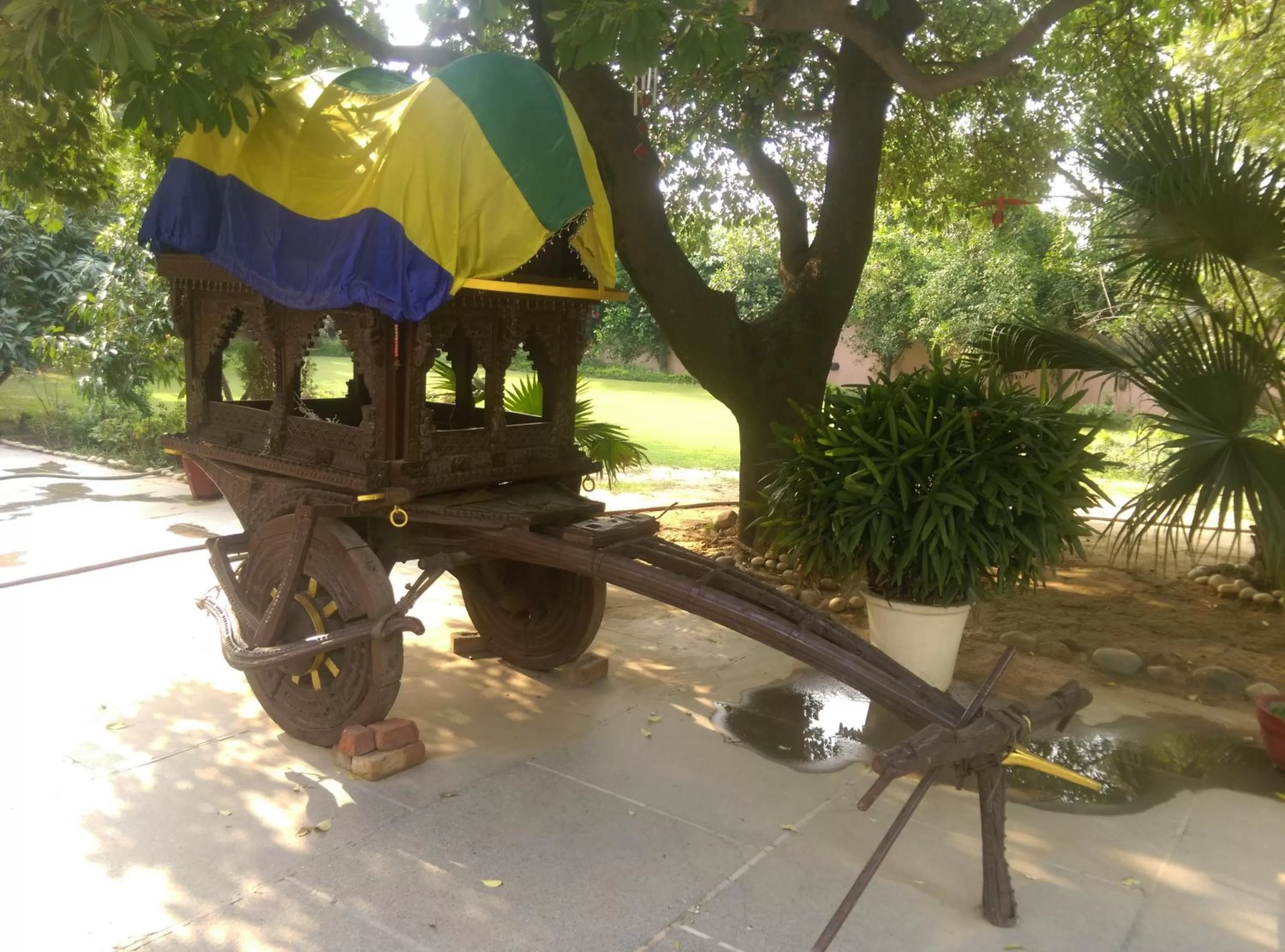 Garden in Savrupson Heritage Home