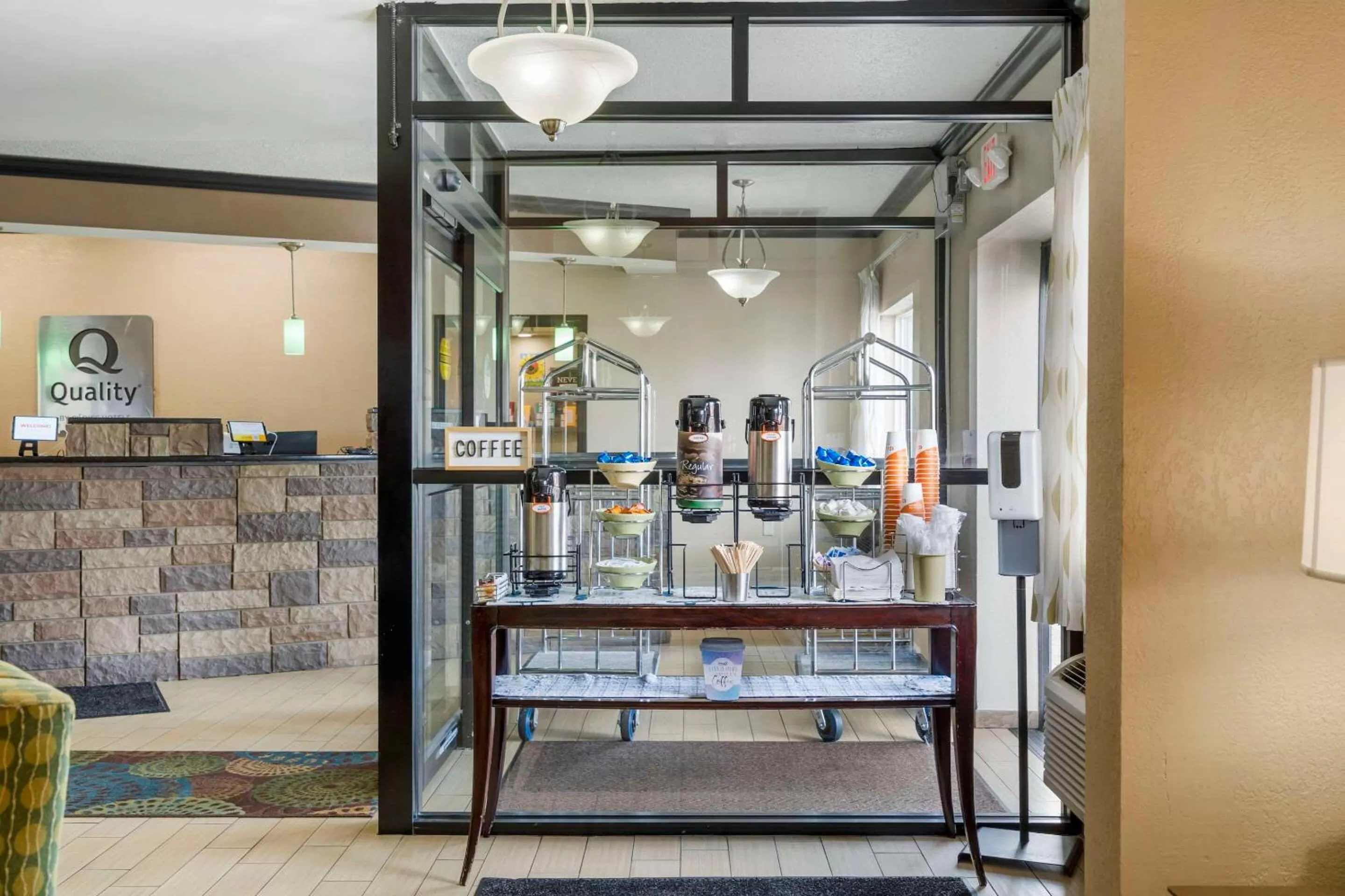 Lobby or reception in Quality Inn & Suites Delaware South