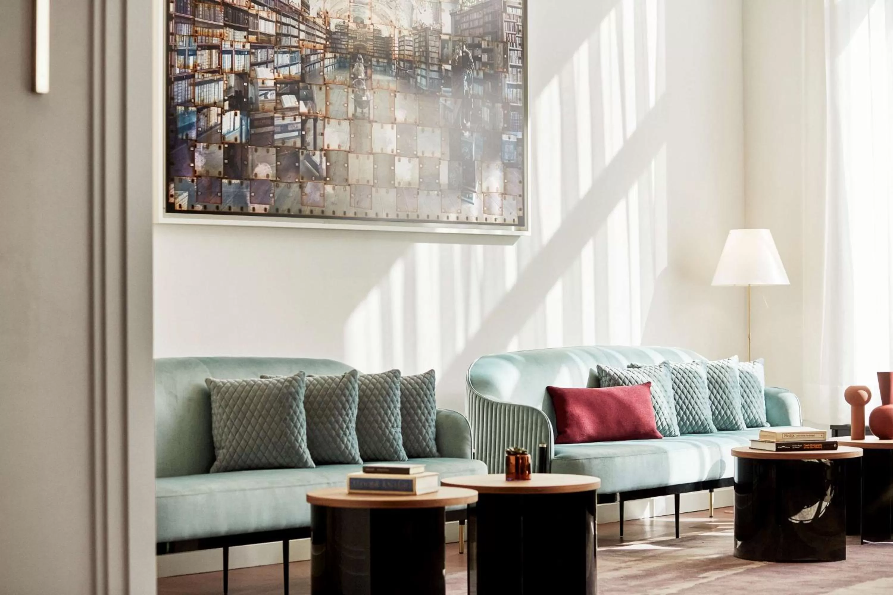 Lobby or reception in Andaz Prague, By Hyatt