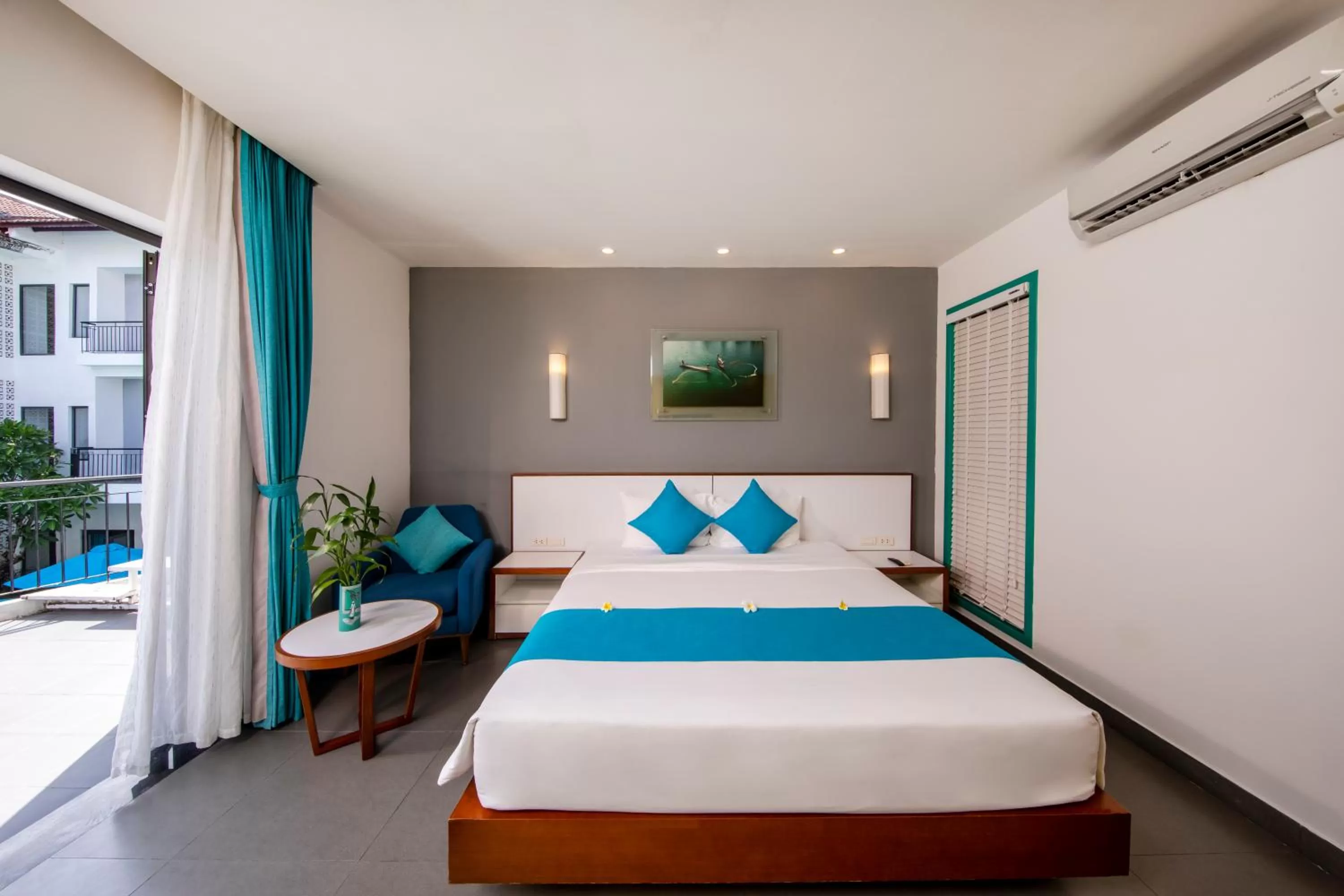 Bed in ÊMM Hotel Hoi An