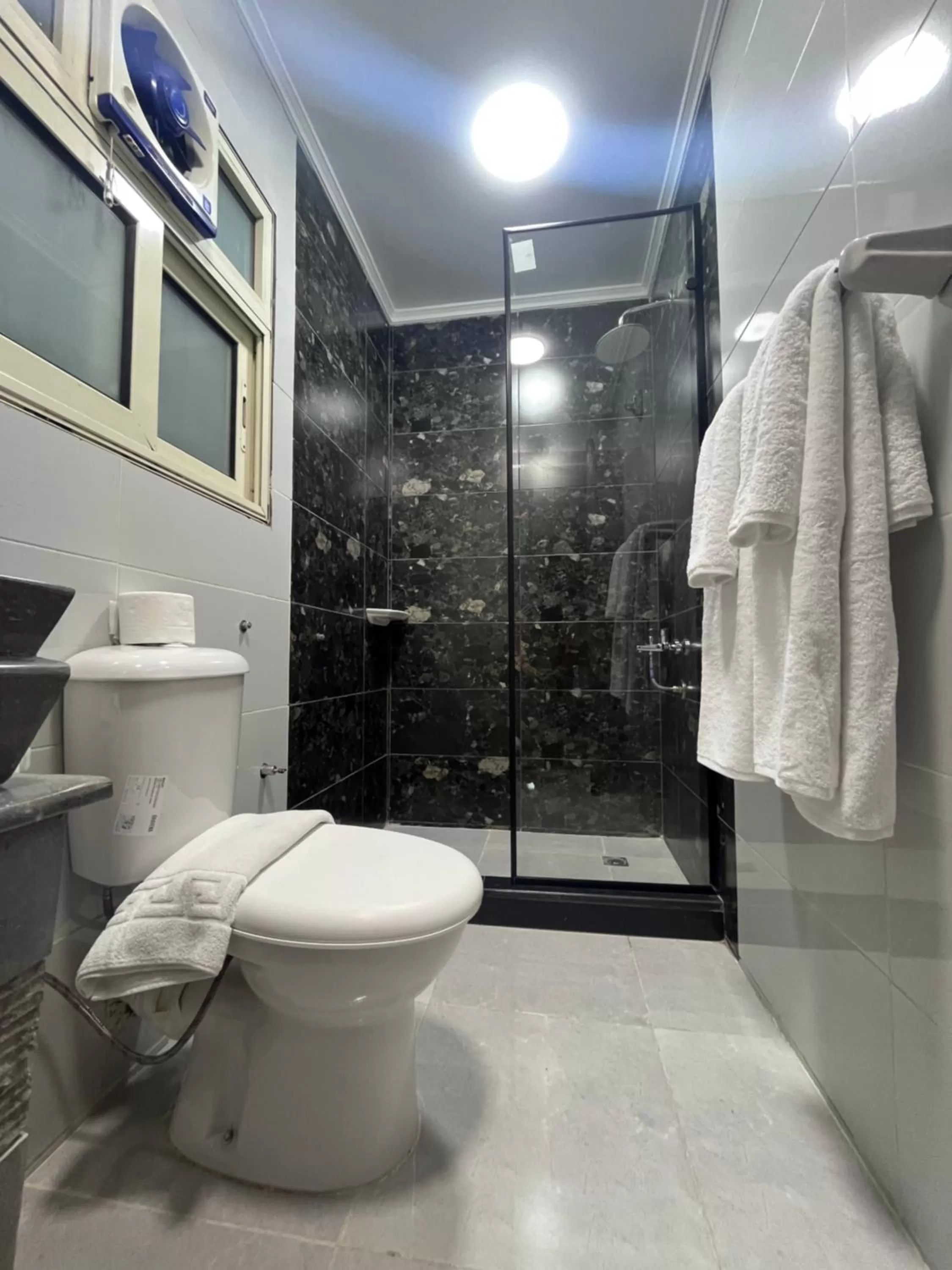 Shower in Crowne Pyramids View inn