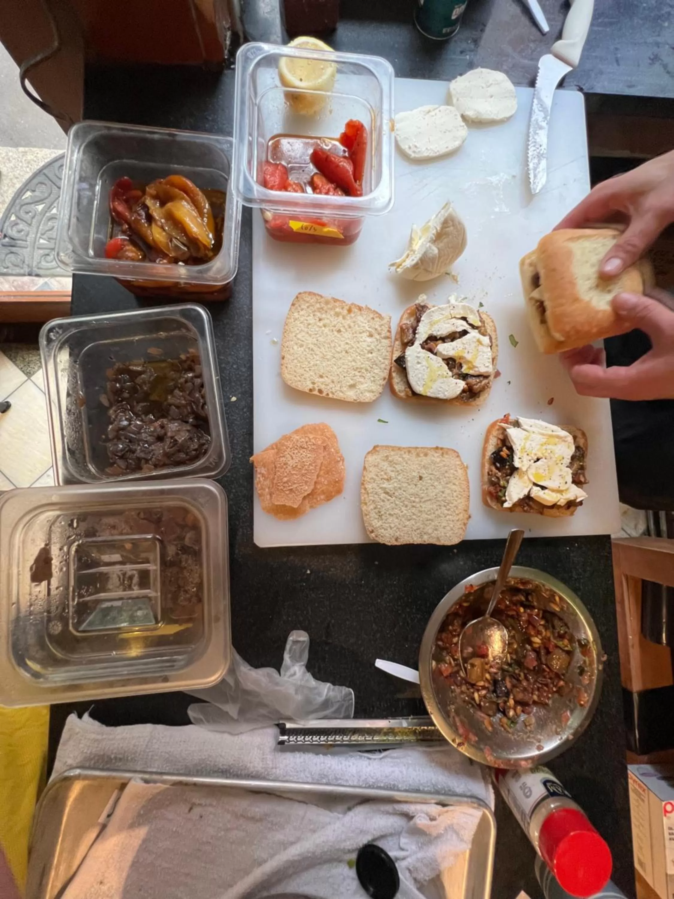 Restaurant/places to eat in The Historic Blue Moon Hotel - NYC