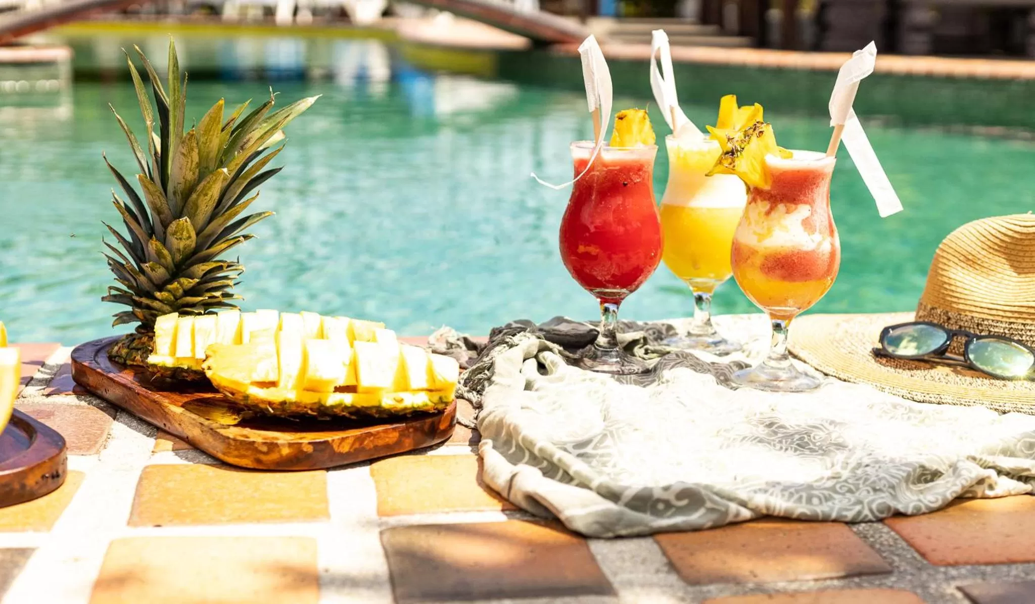 Swimming pool in Hotel El Rancho