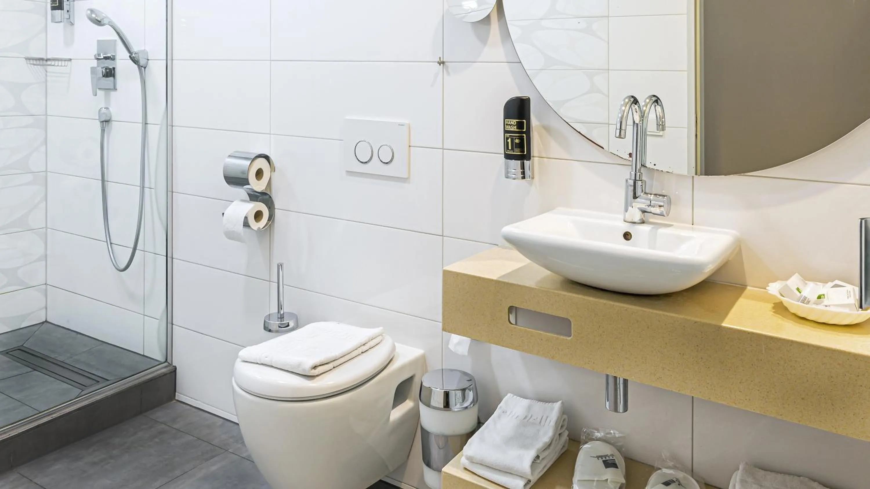 Bathroom in Hotel Bayer's