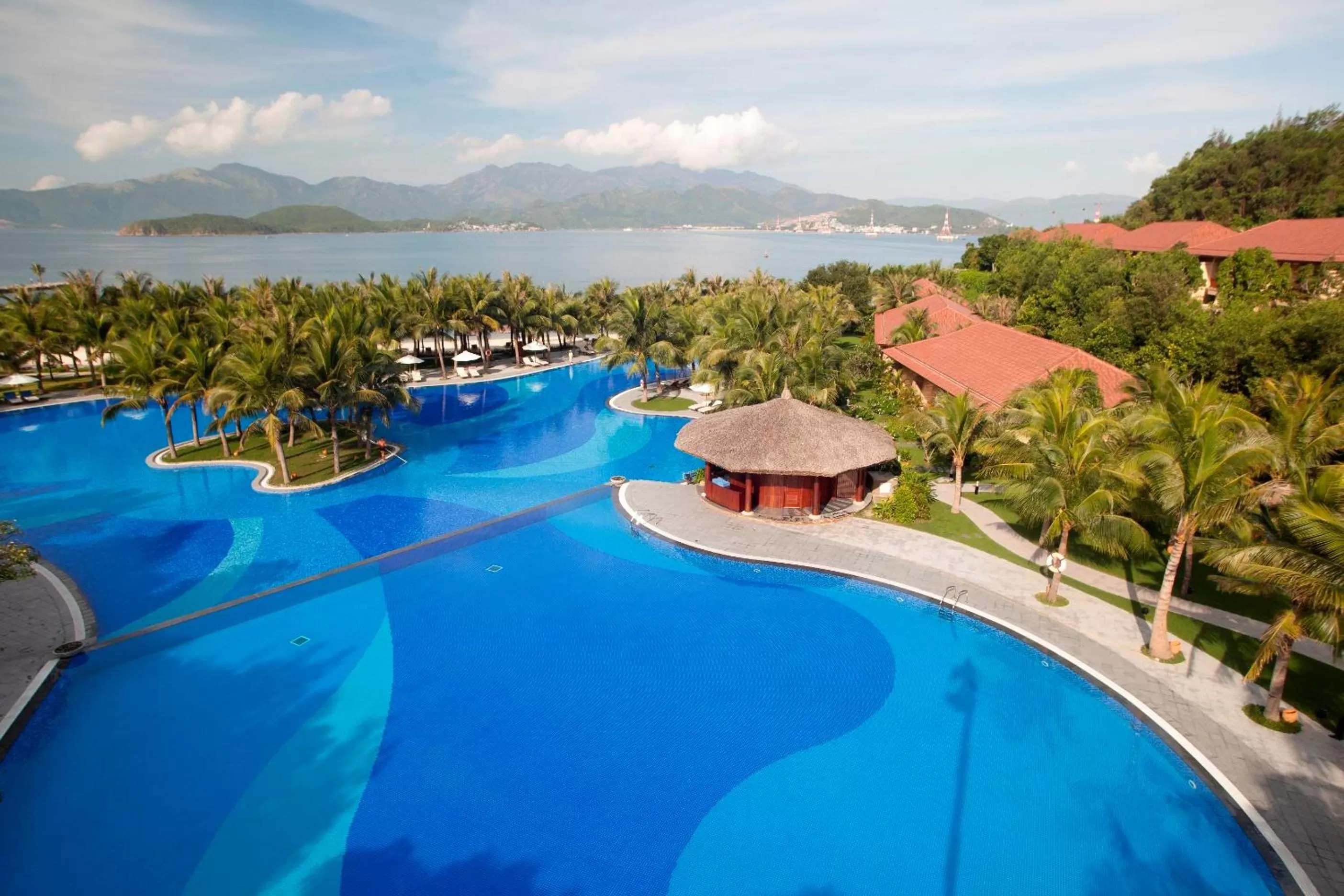 Bird's eye view in Vinpearl Luxury Nha Trang