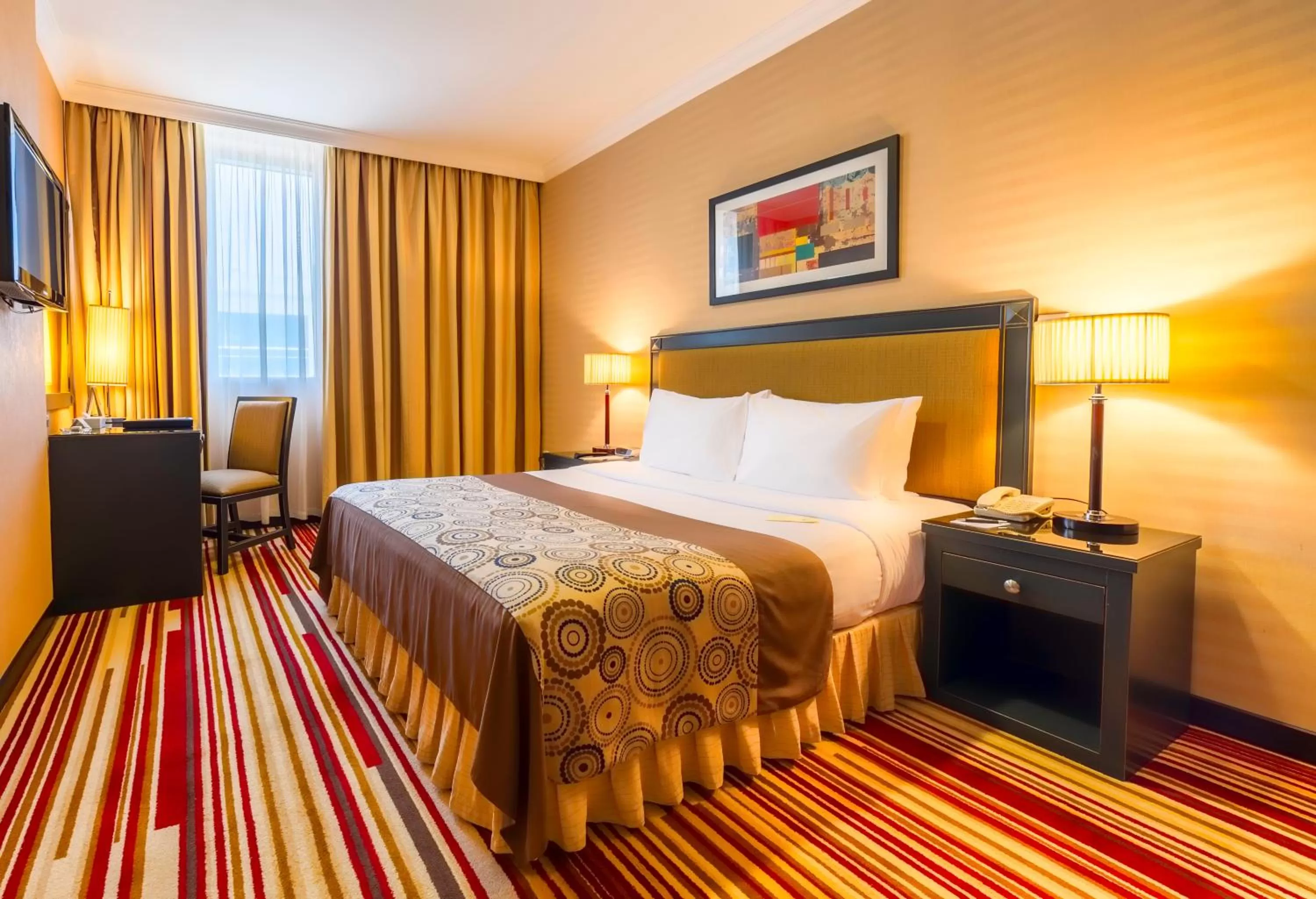 Bedroom, Bed in Executive Suites Abu Dhabi