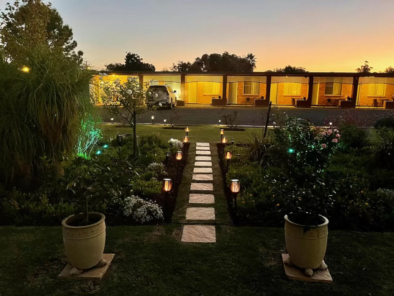 Patio in Quirindi Sunflower Motor Inn