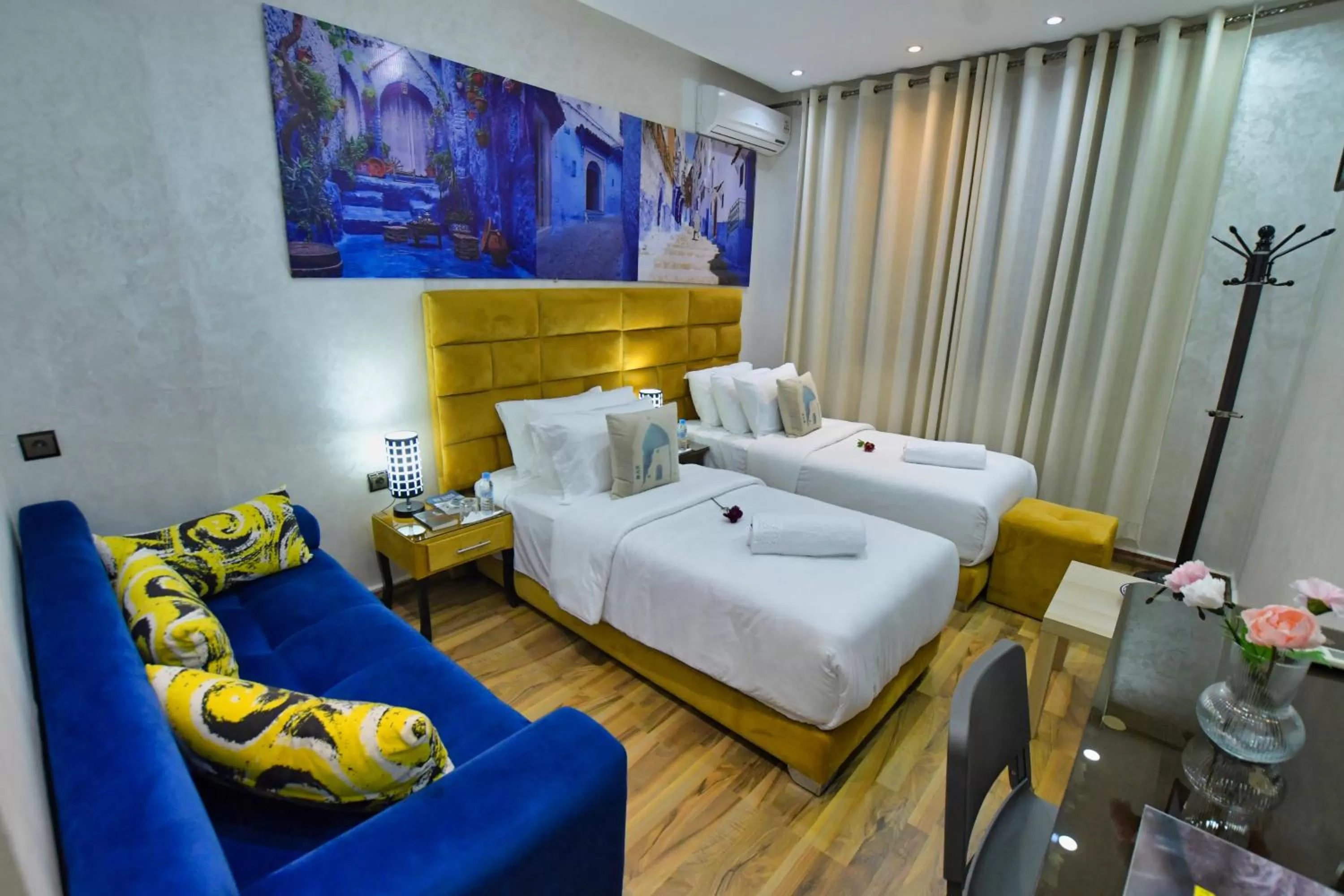 Bed in Hotel Dar Annasr