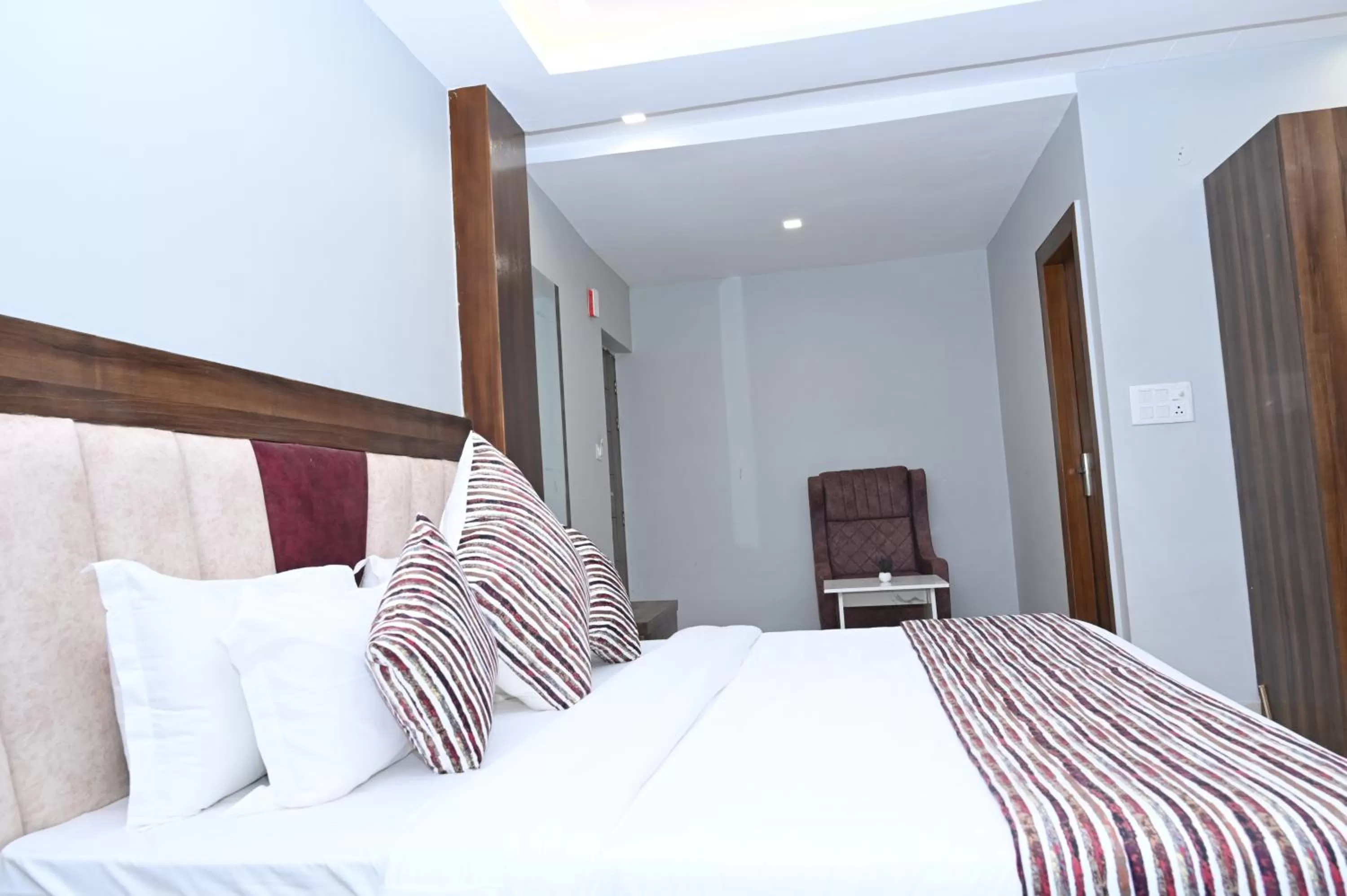 Bed in Hotel Vasdaa Grand