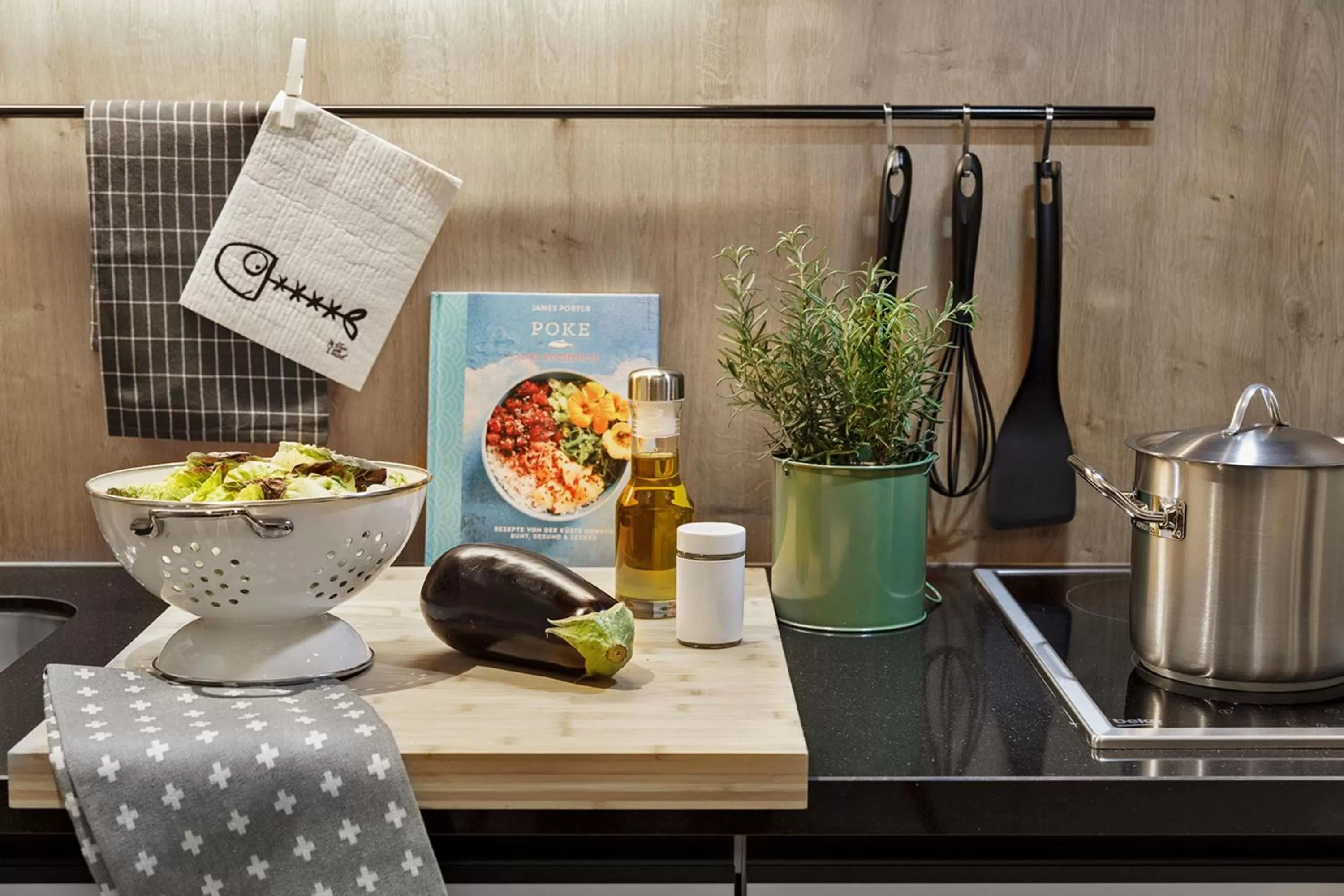 Kitchen or kitchenette in Stay KooooK Bern Wankdorf - Online Check In