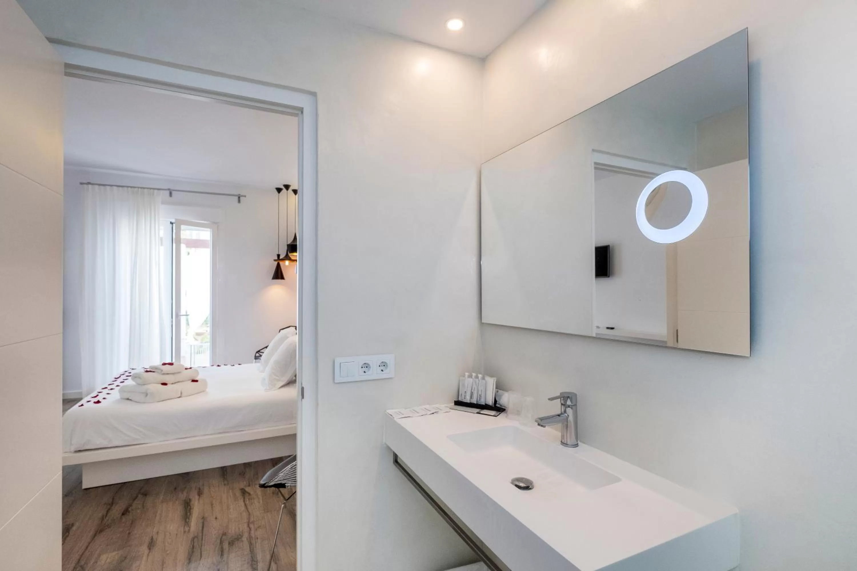 Bed in Hotel Abril 37