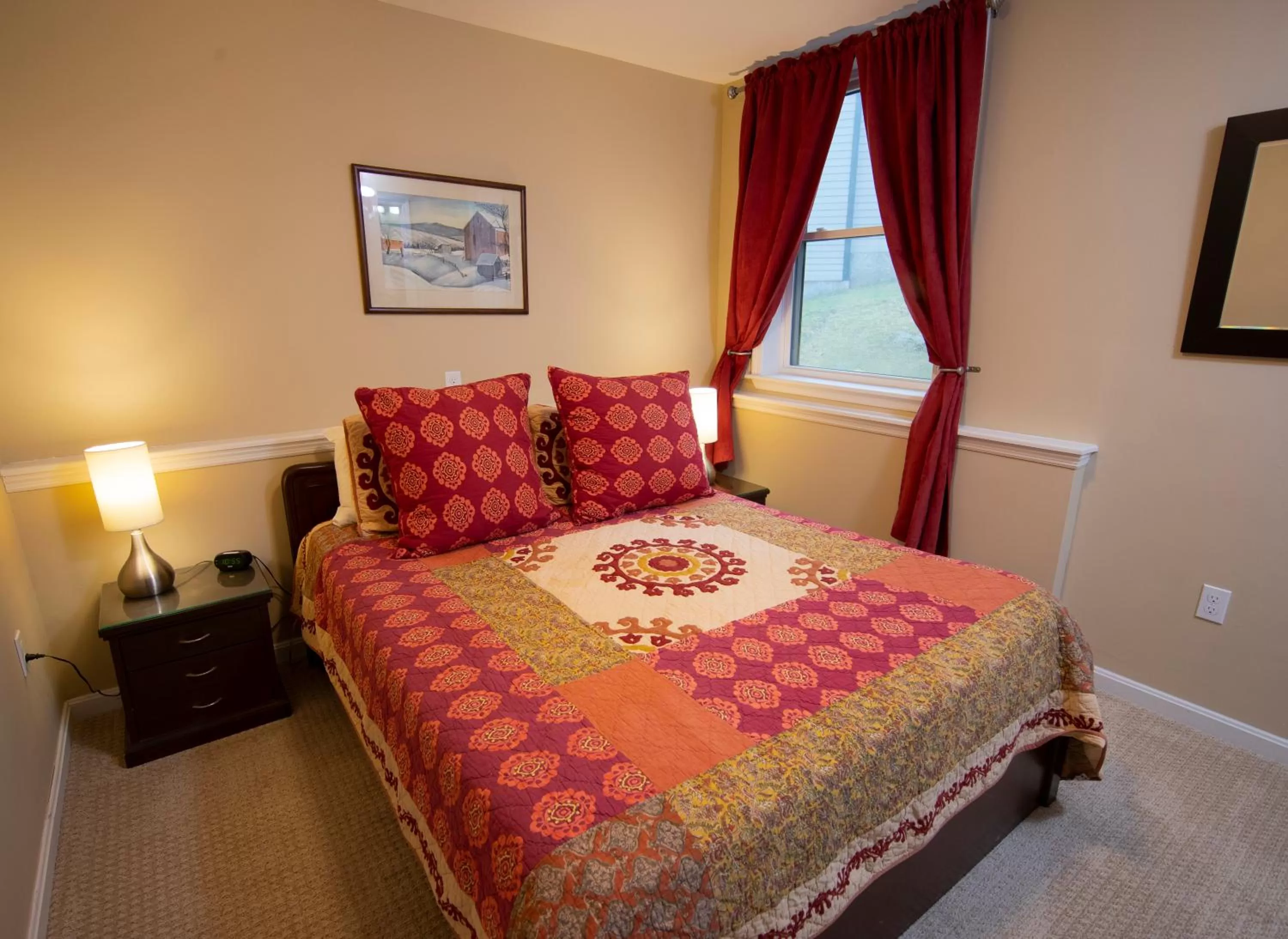 Bed in Winterplace on Okemo Mountain