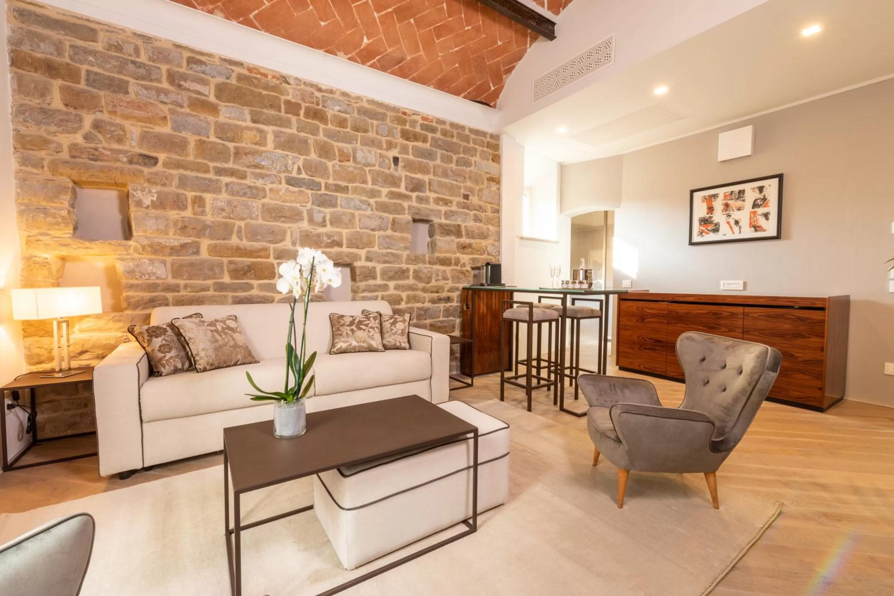 Living room in Donati Luxury Tower Suites