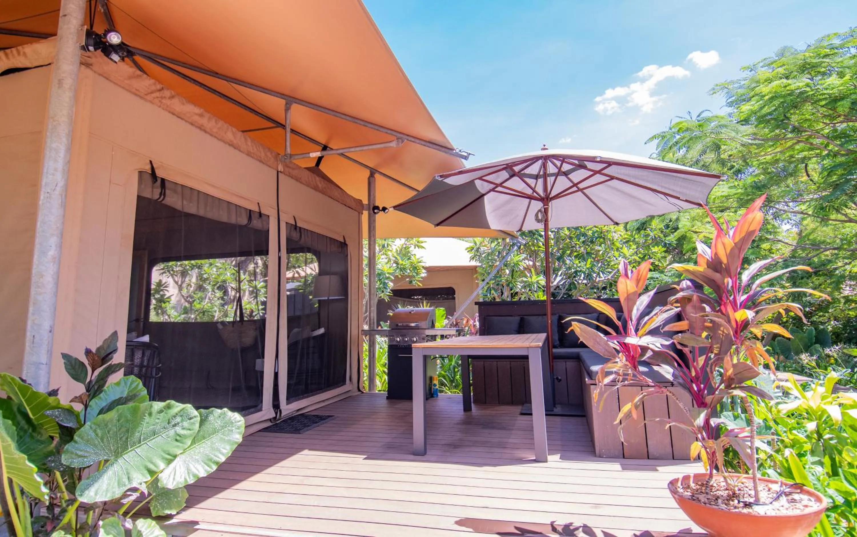 BBQ facilities in The Billi Resort