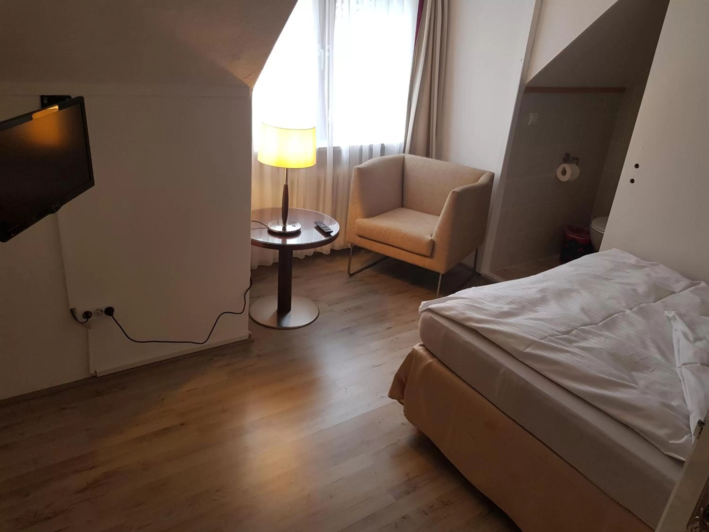 Photo of the whole room, Bed in Hotel Pension Blüchersruh