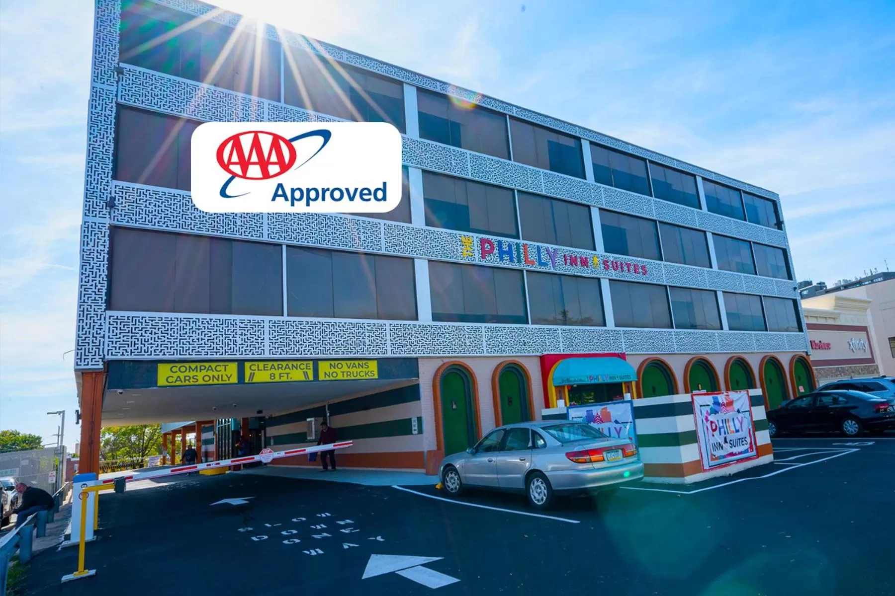 Property logo or sign in Philly Inn & Suites