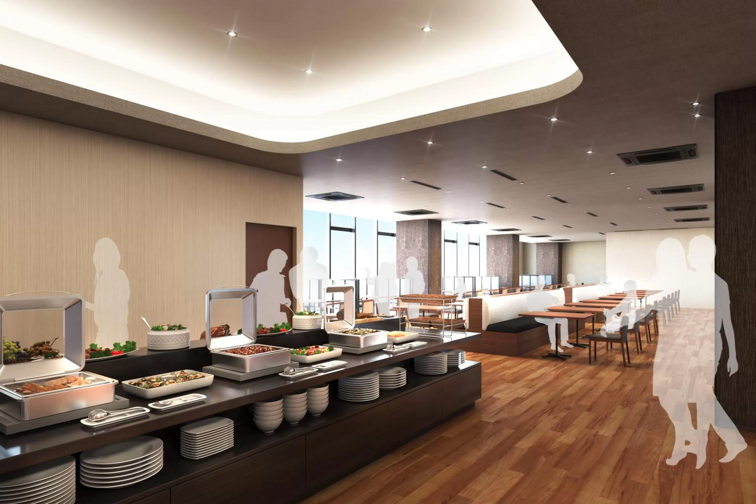 Restaurant/places to eat in REX HOTEL Beppu