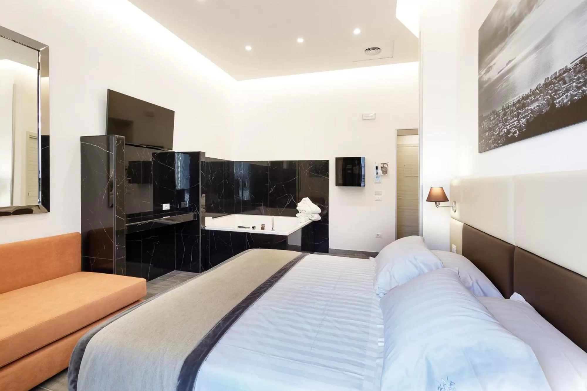 Bed in Hotel Palazzo Argenta