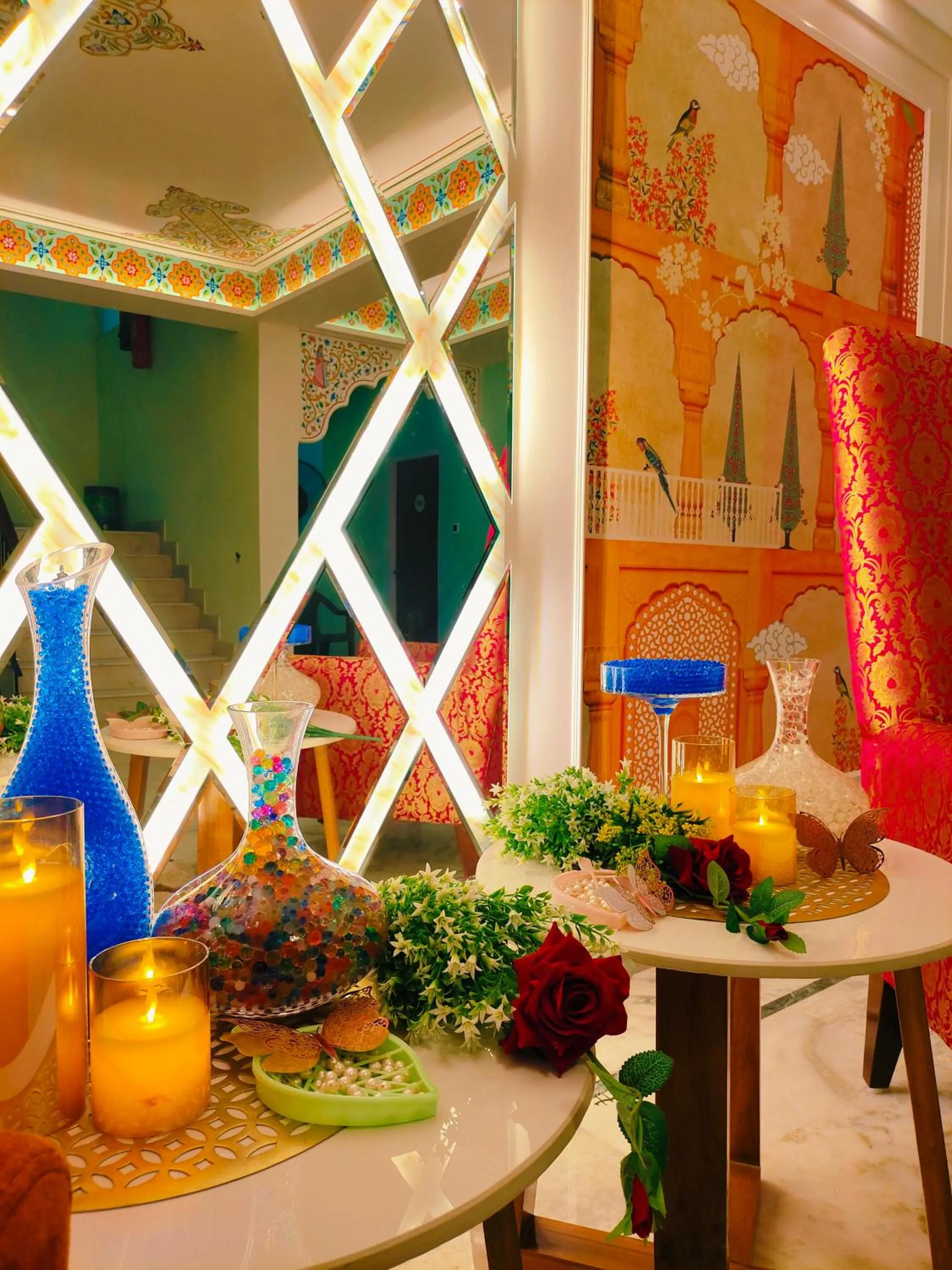 Decorative detail in Sarang Palace - A Luxury Boutique Hotel