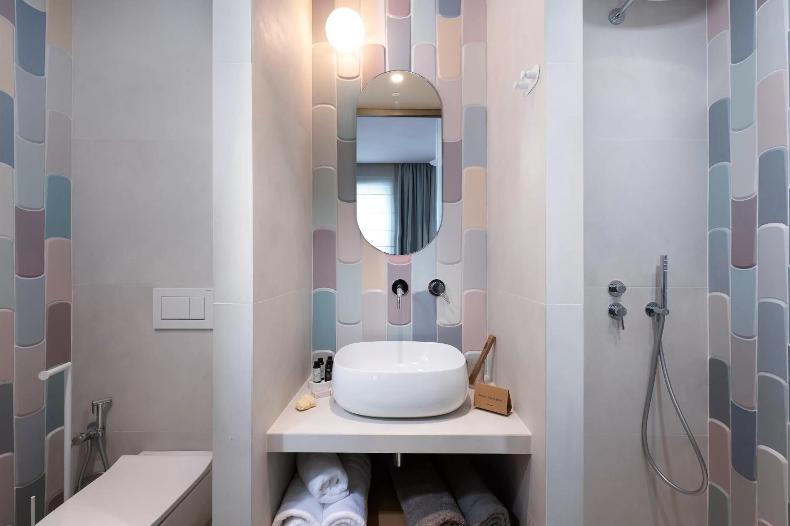 Shower in Alkima Athens Wellness Stay