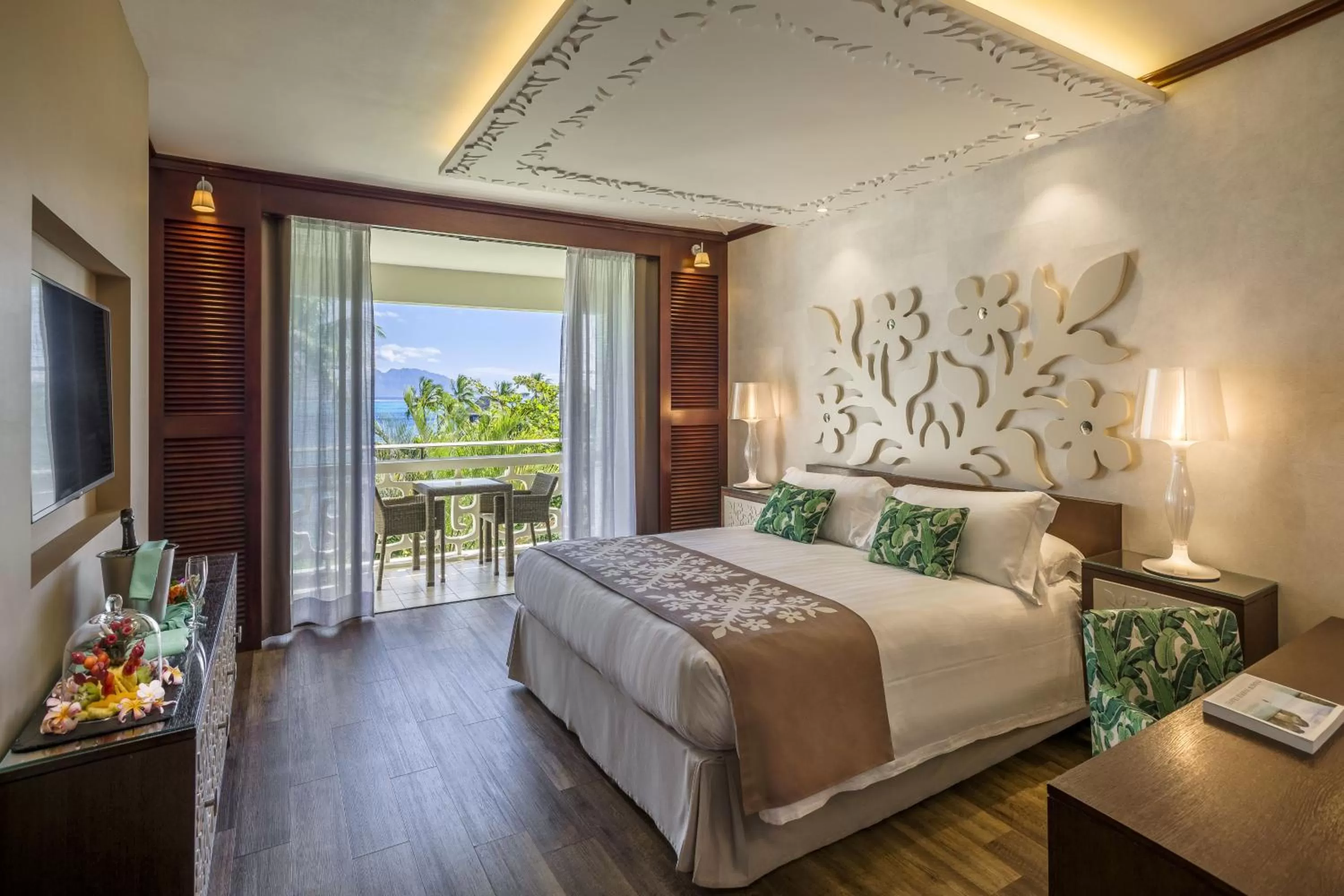 Photo of the whole room, Bed in InterContinental Tahiti Resort & Spa by IHG