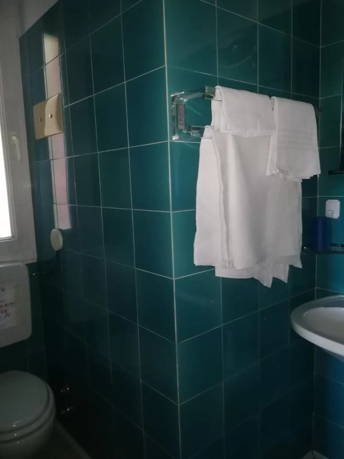 Toilet in Hotel Tuscolano