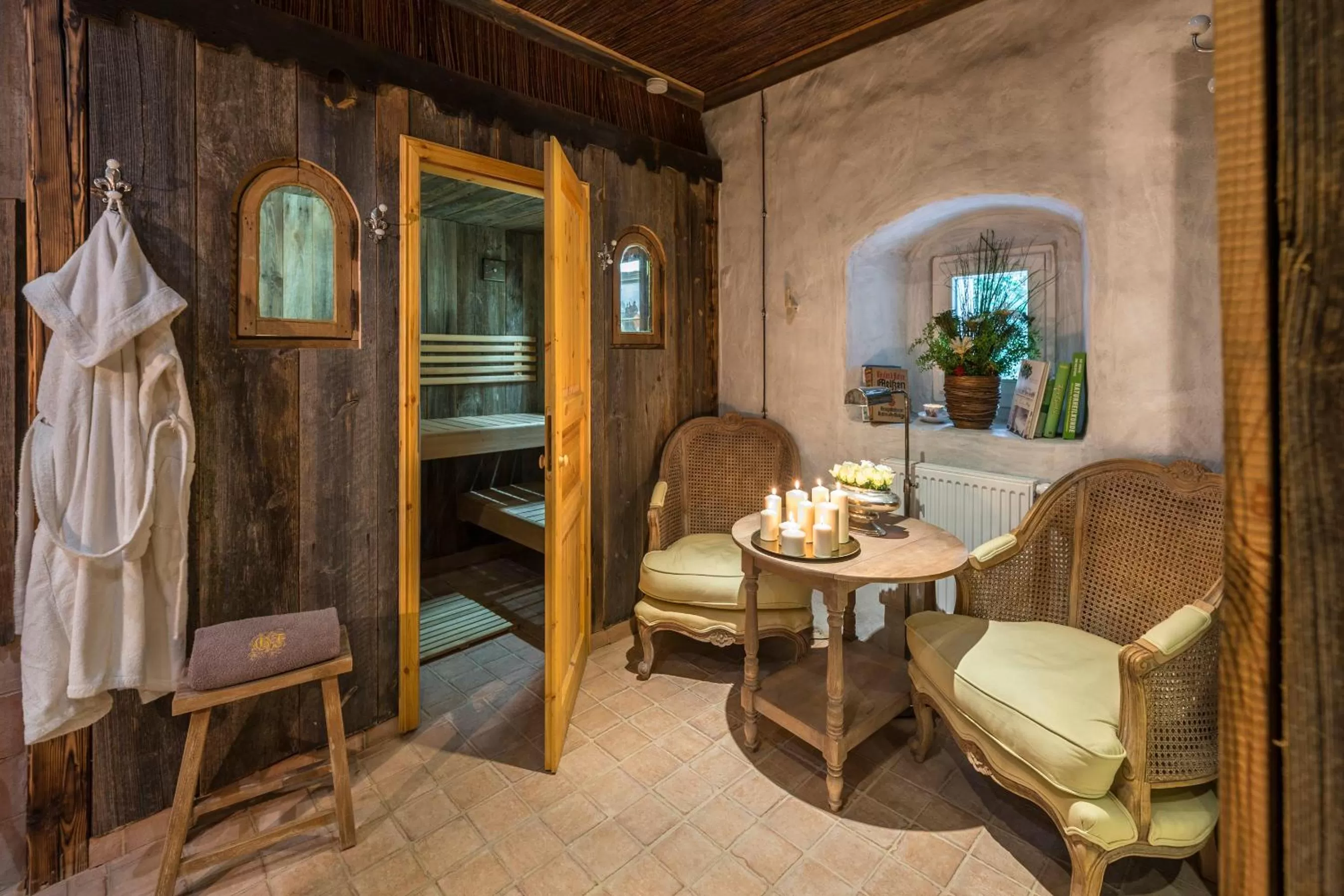 Spa and wellness centre/facilities in Hotel Wellness Goldenes Fass Meißen