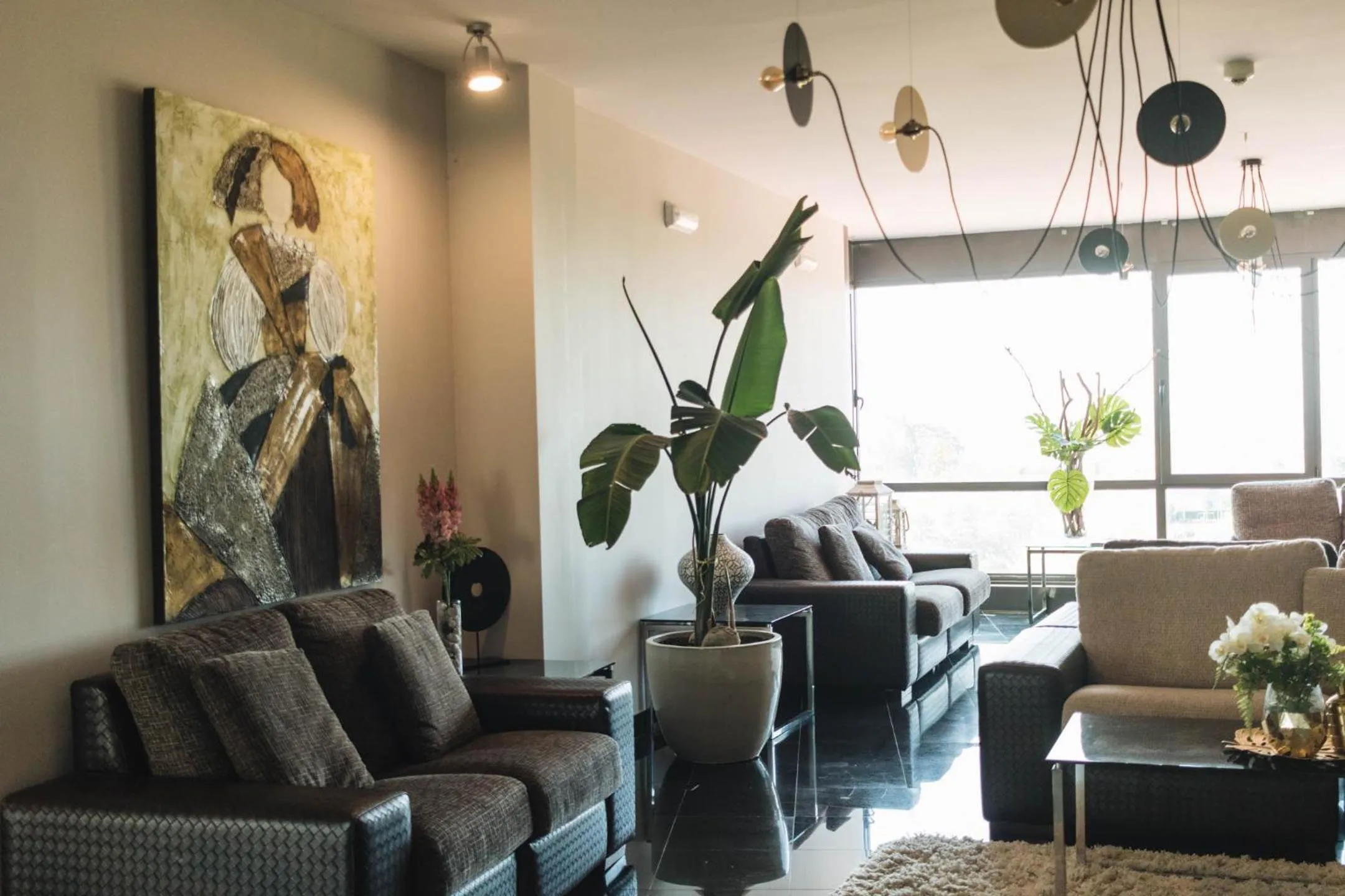 Living room in Peregrina Hotel