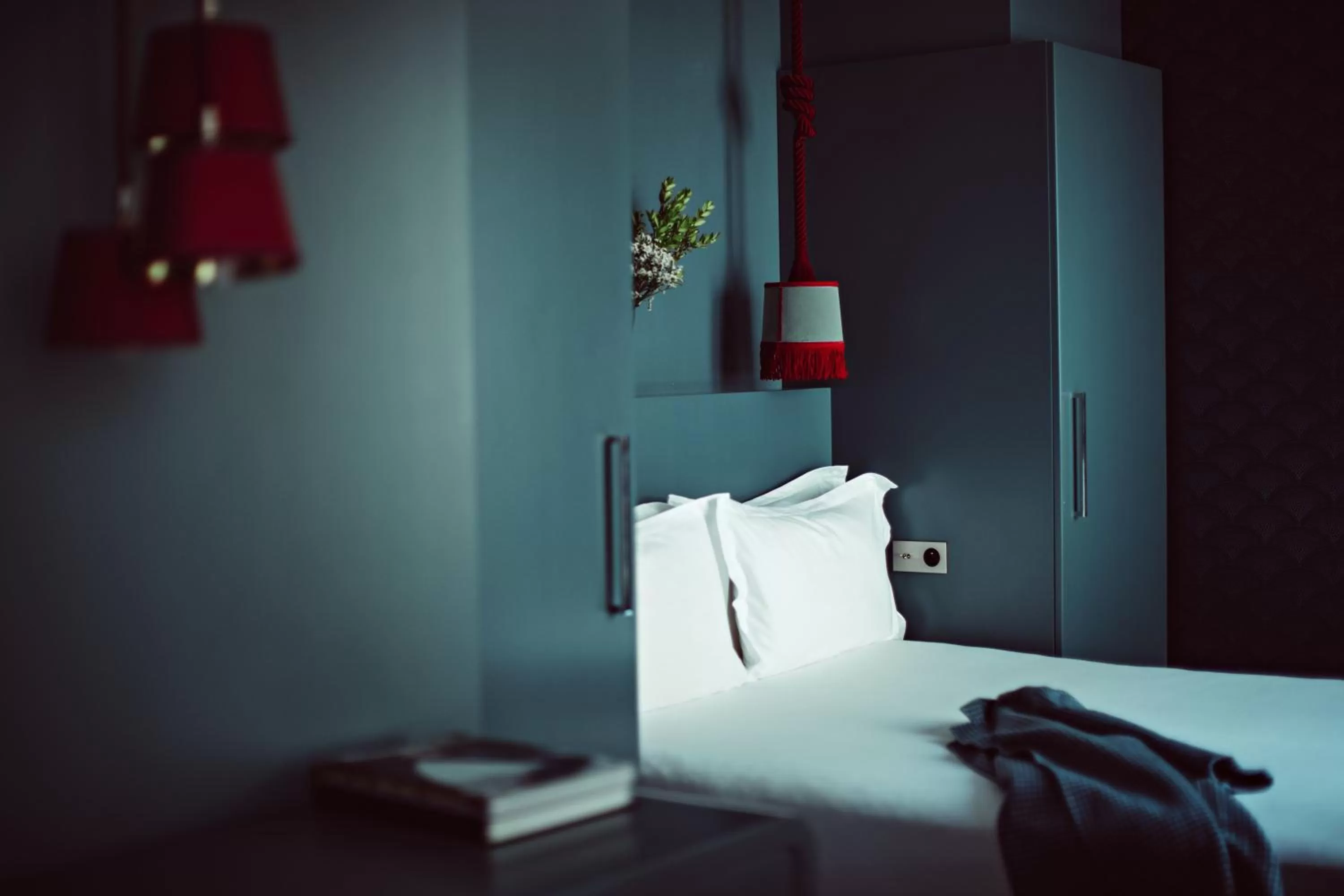 Bed in Monsieur Cadet Hotel & Spa