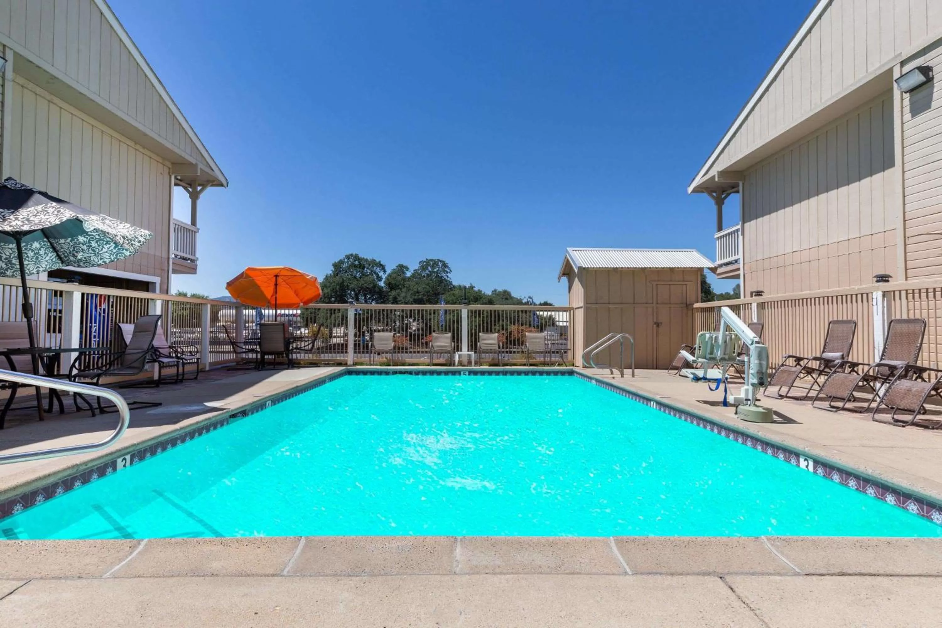 On site in Travelodge by Wyndham Angels Camp CA