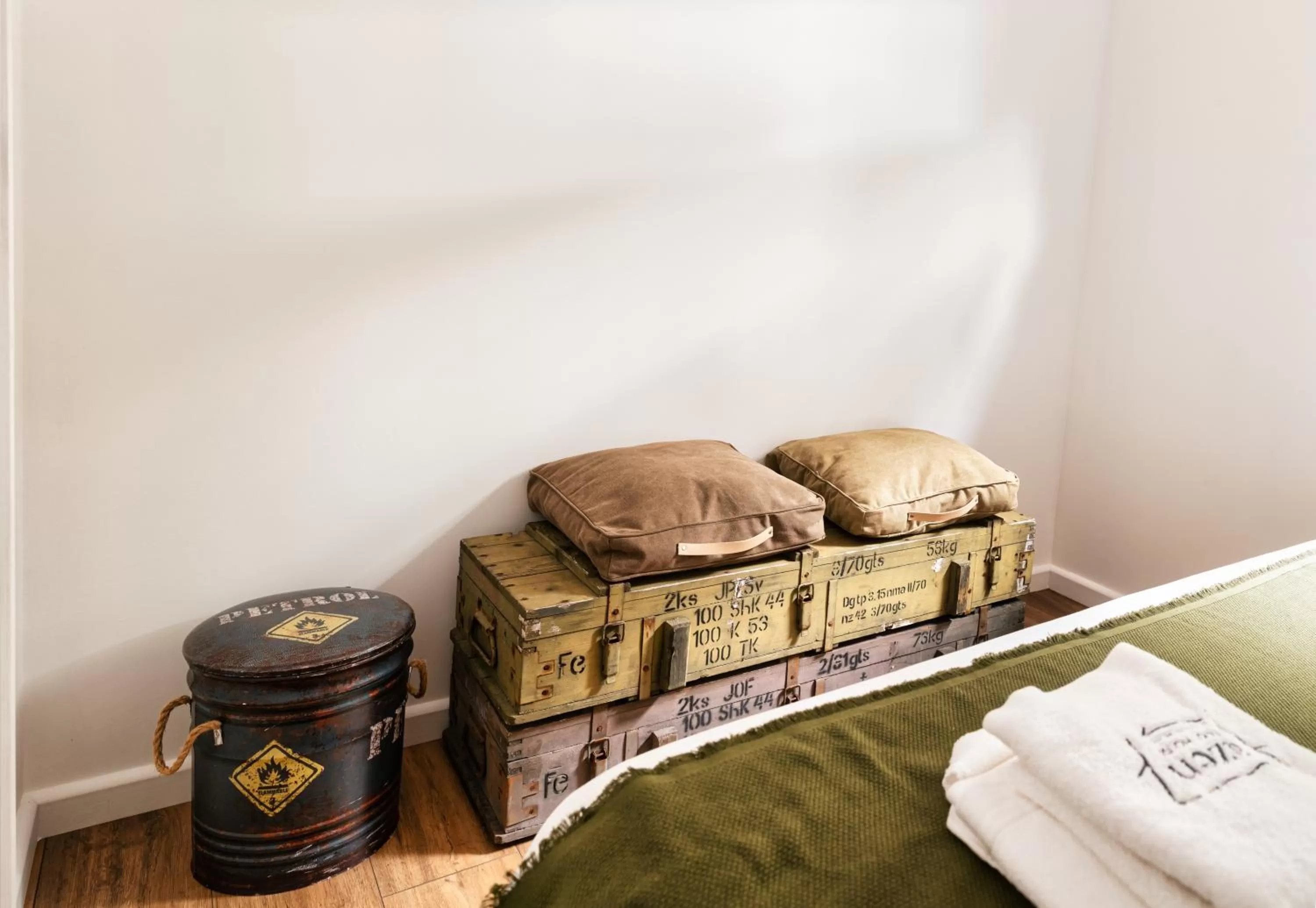 Bedroom, Bed in Azen Cool House