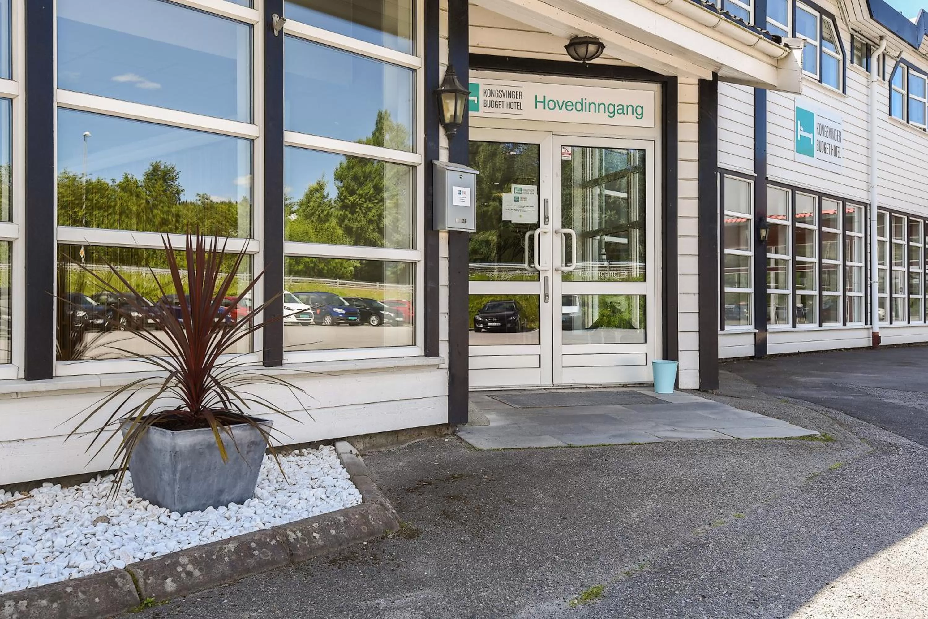 Facade/entrance in Kongsvinger Budget Hotel