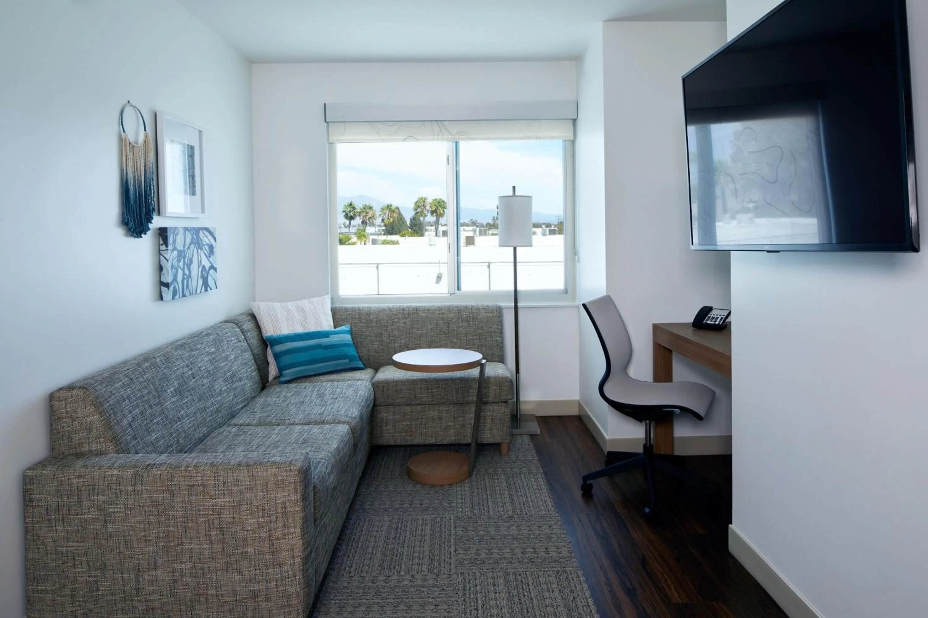 Living room in Element Irvine