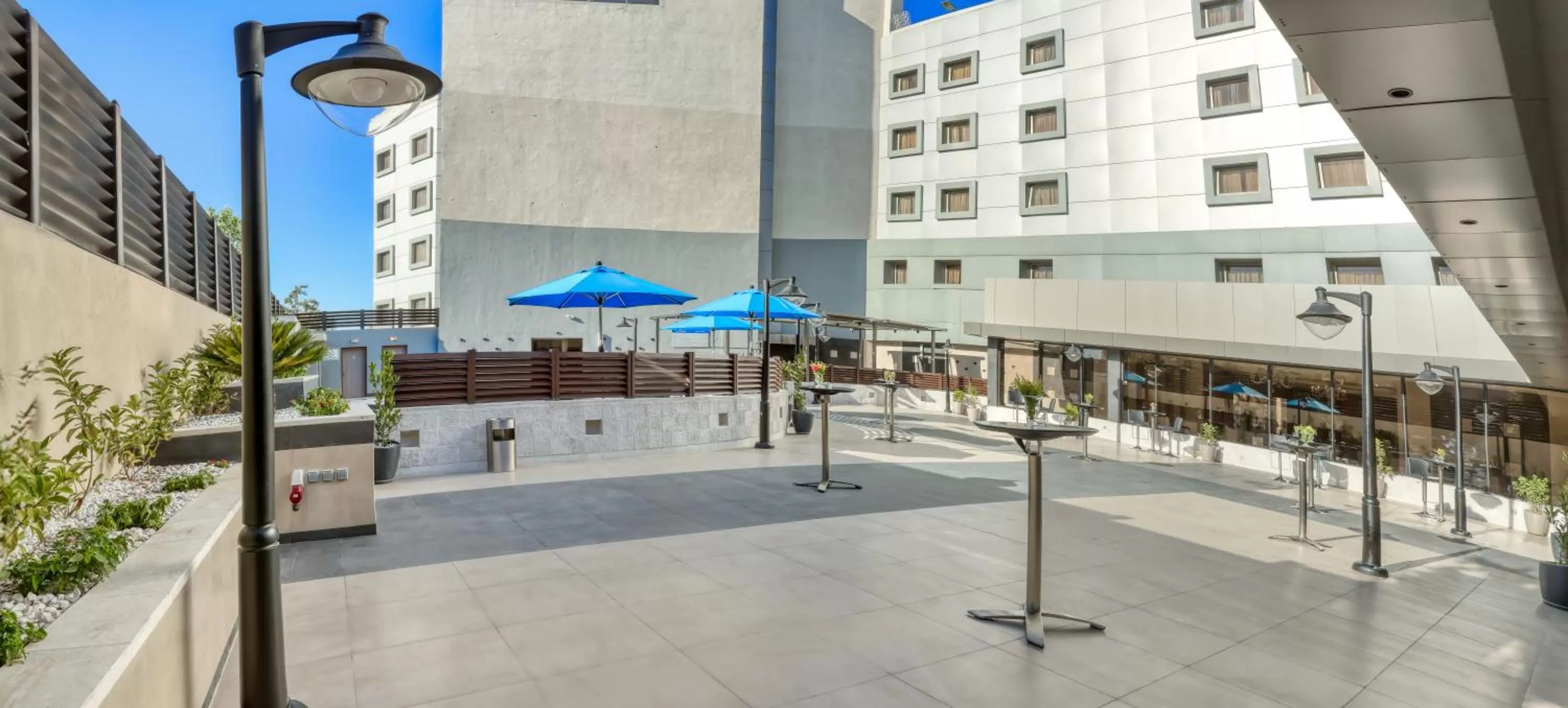 Property building in Geneva Hotel