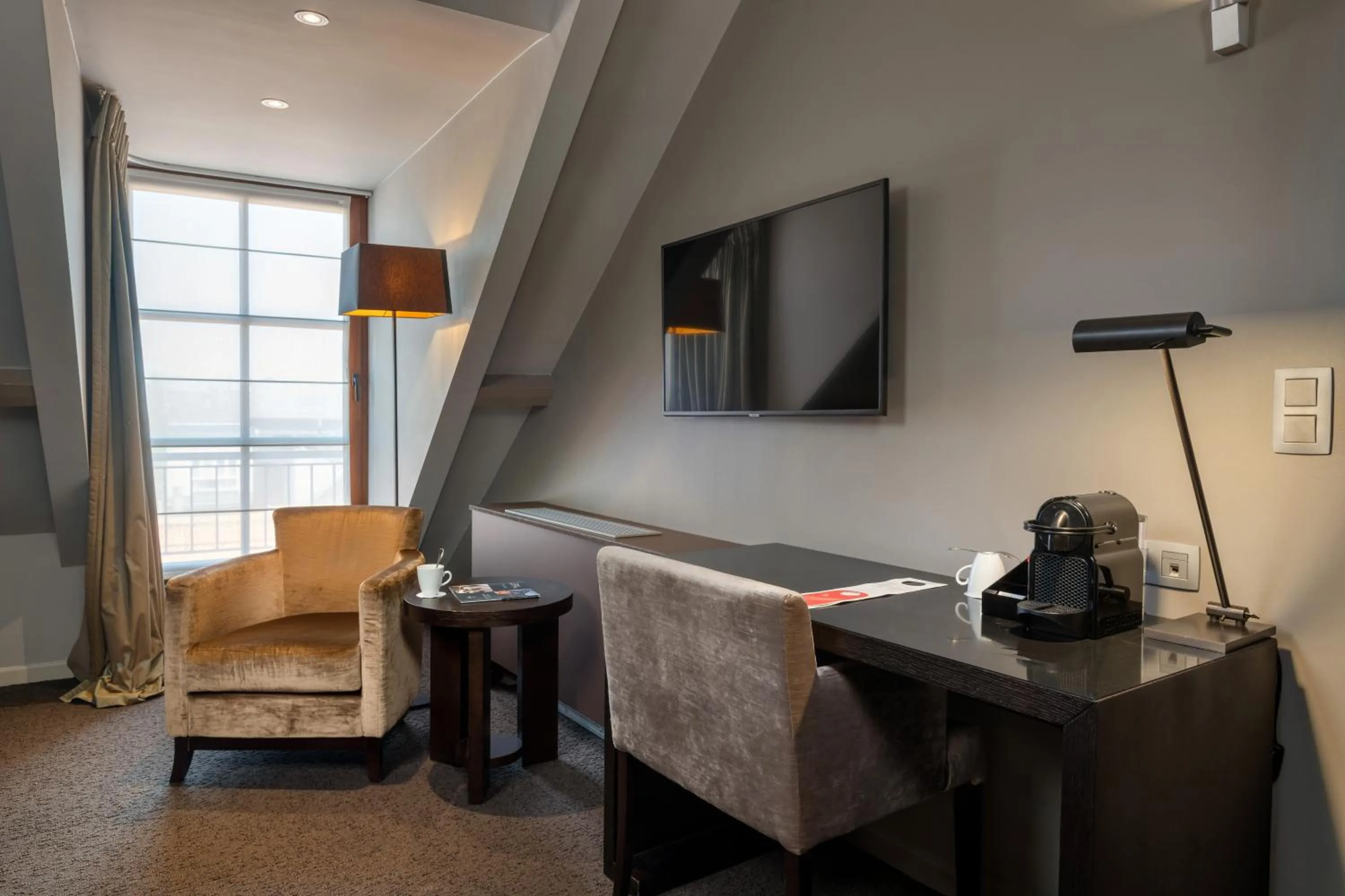 Seating area in Martin's Patershof