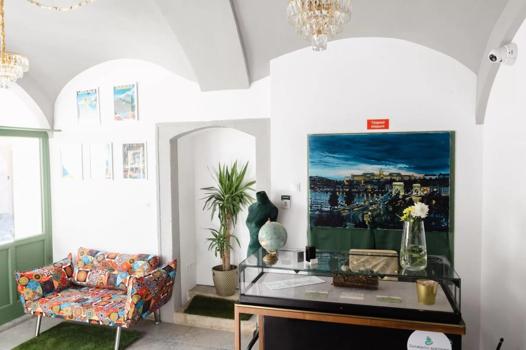 Lobby or reception in Dunakavics XIII Apartman