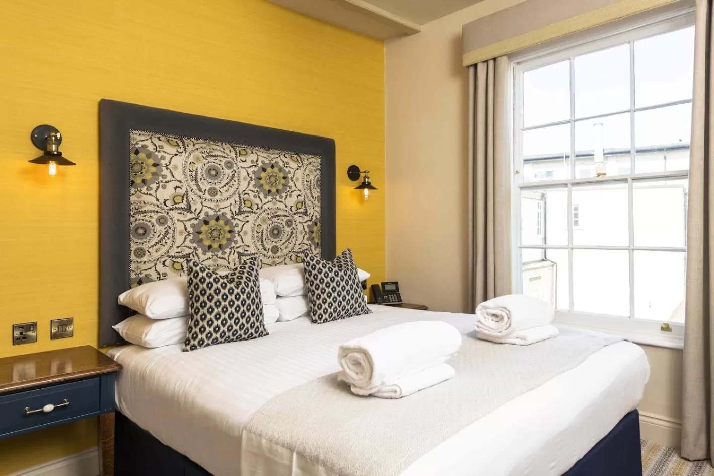 Bed in The George Hotel Colchester