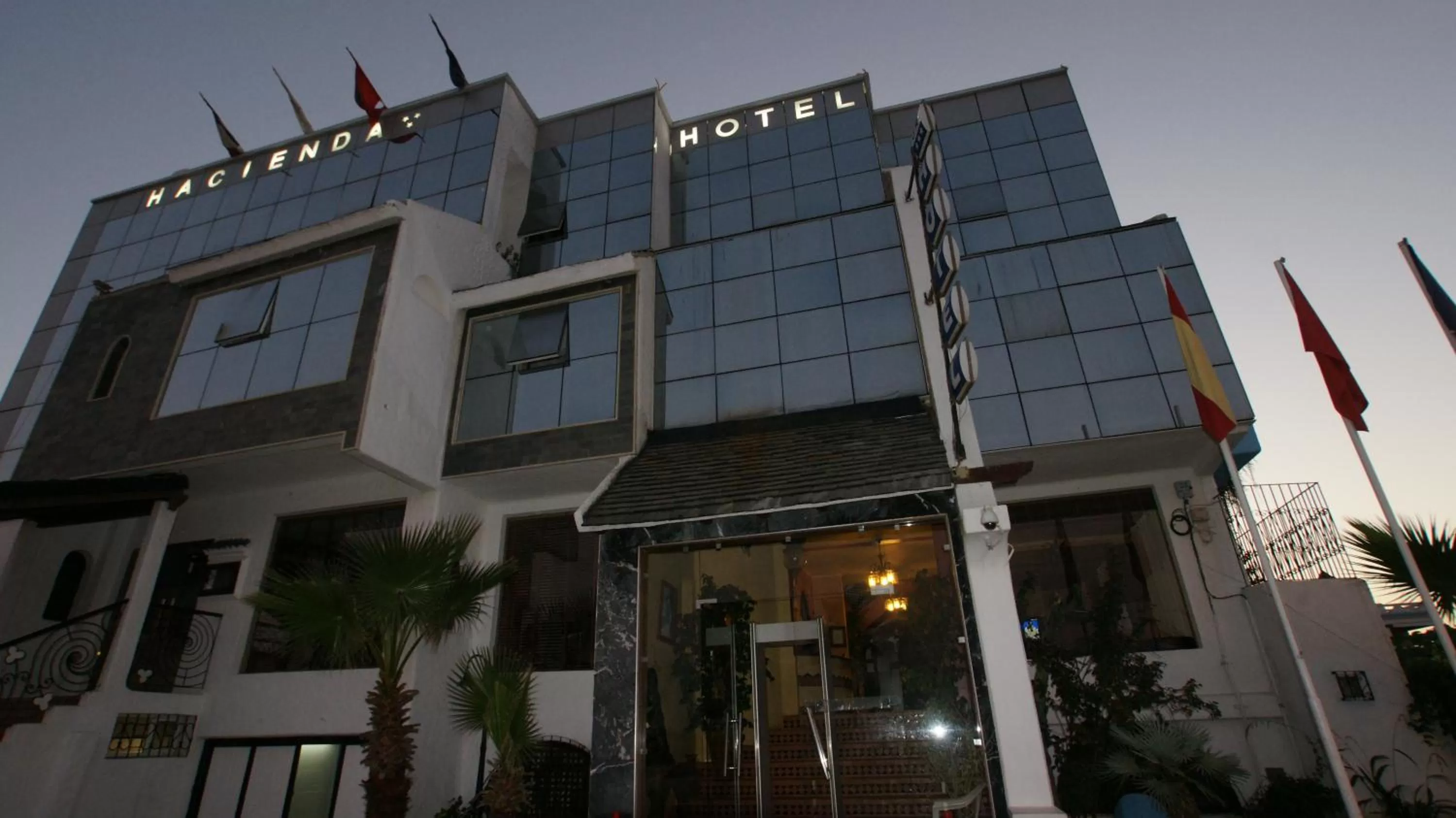 Property building in Hotel Hacienda