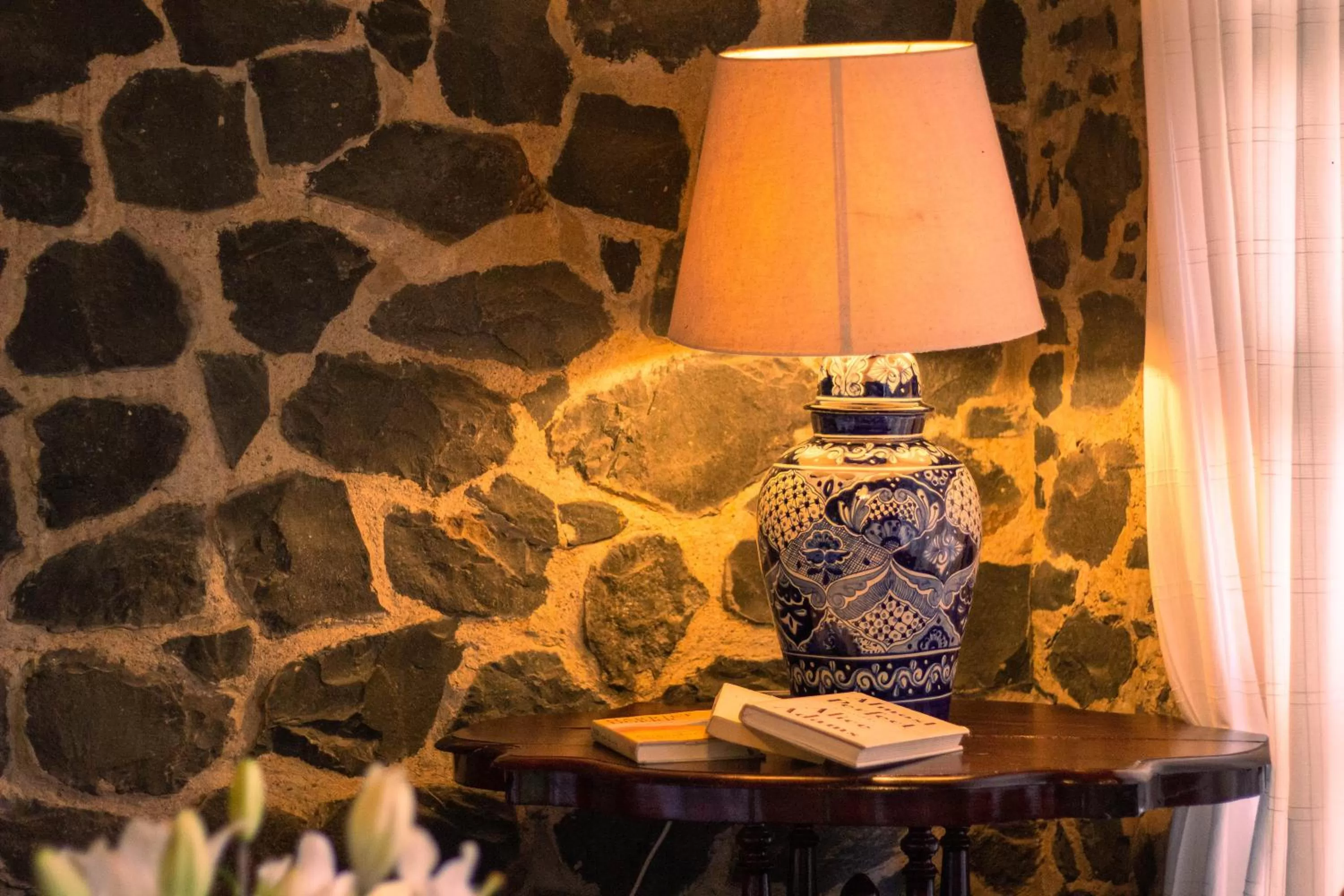 Living room in Hacienda de las Flores