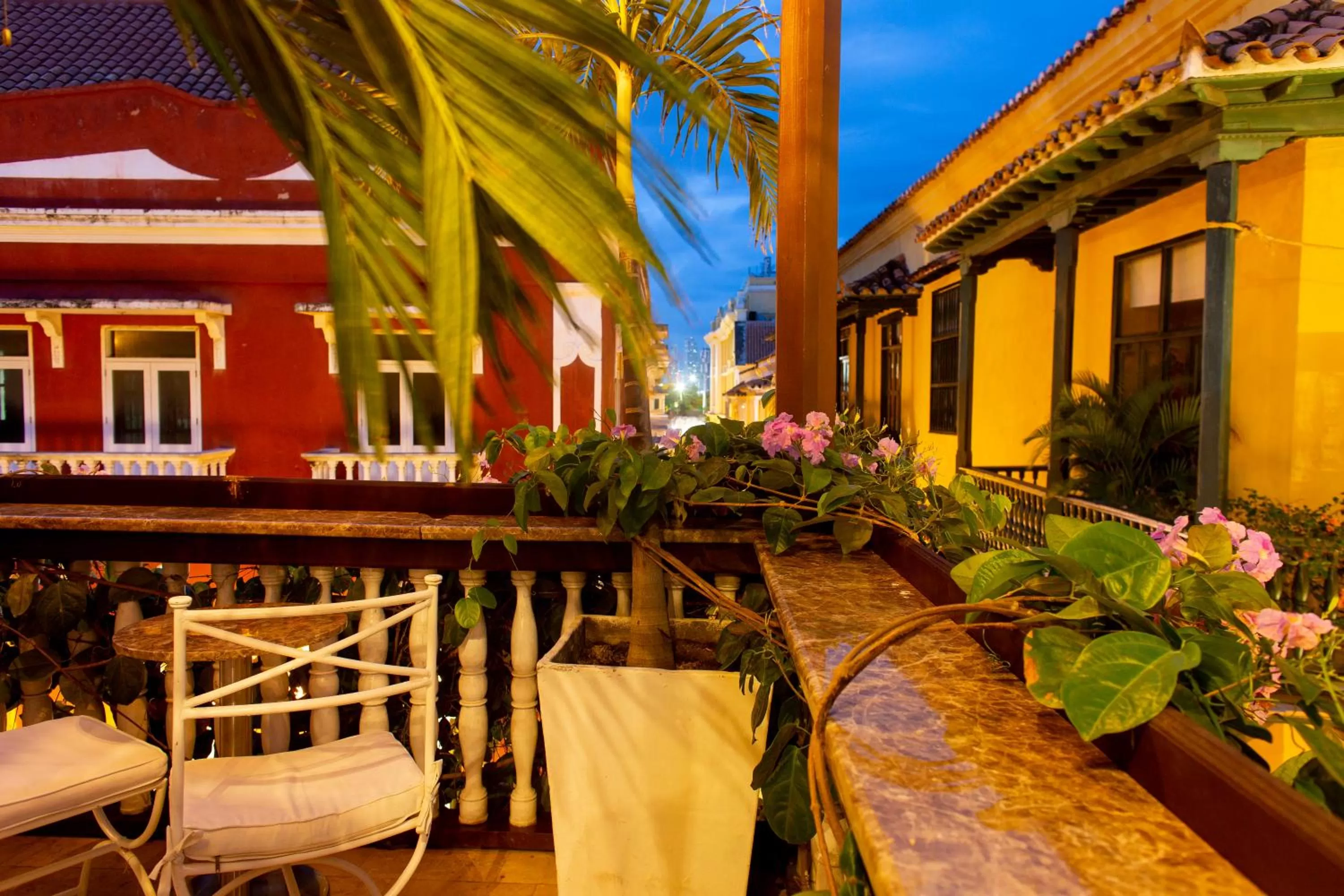 Balcony/Terrace in Leones de Alba Hotel Boutique
