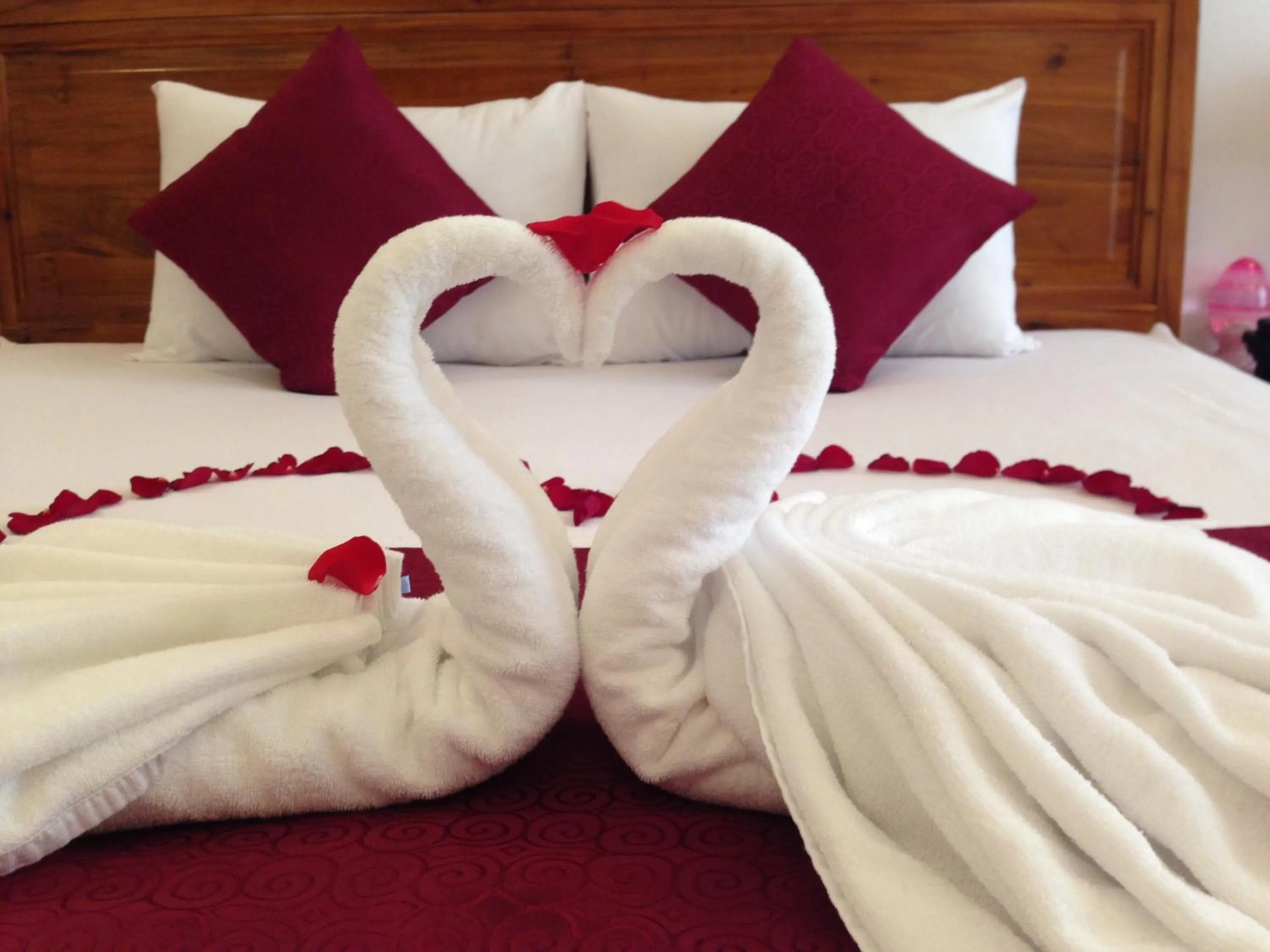 Decorative detail, Bed in Ngoc Viet Bungalow