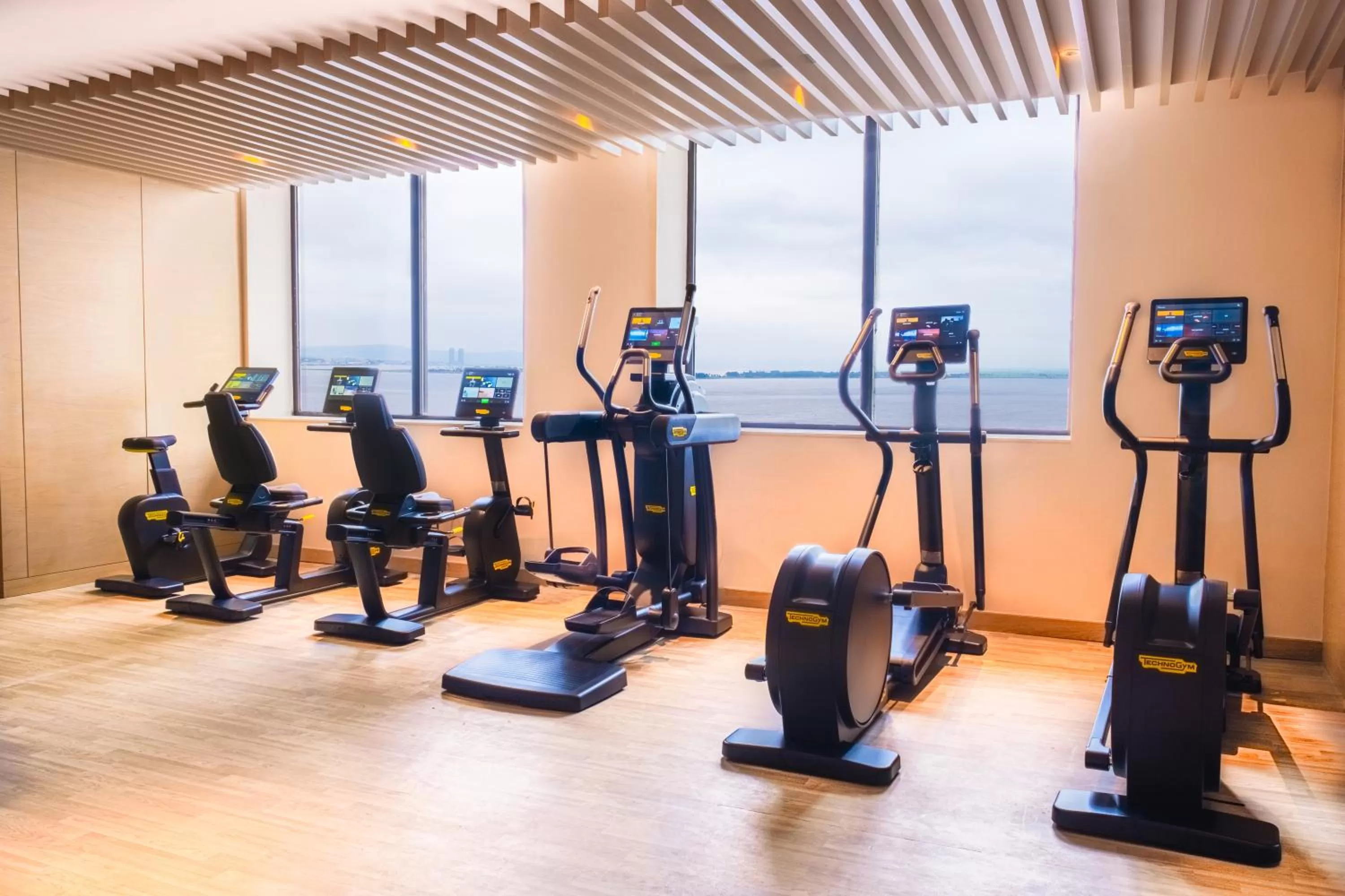 Fitness centre/facilities in Hilton Kinshasa