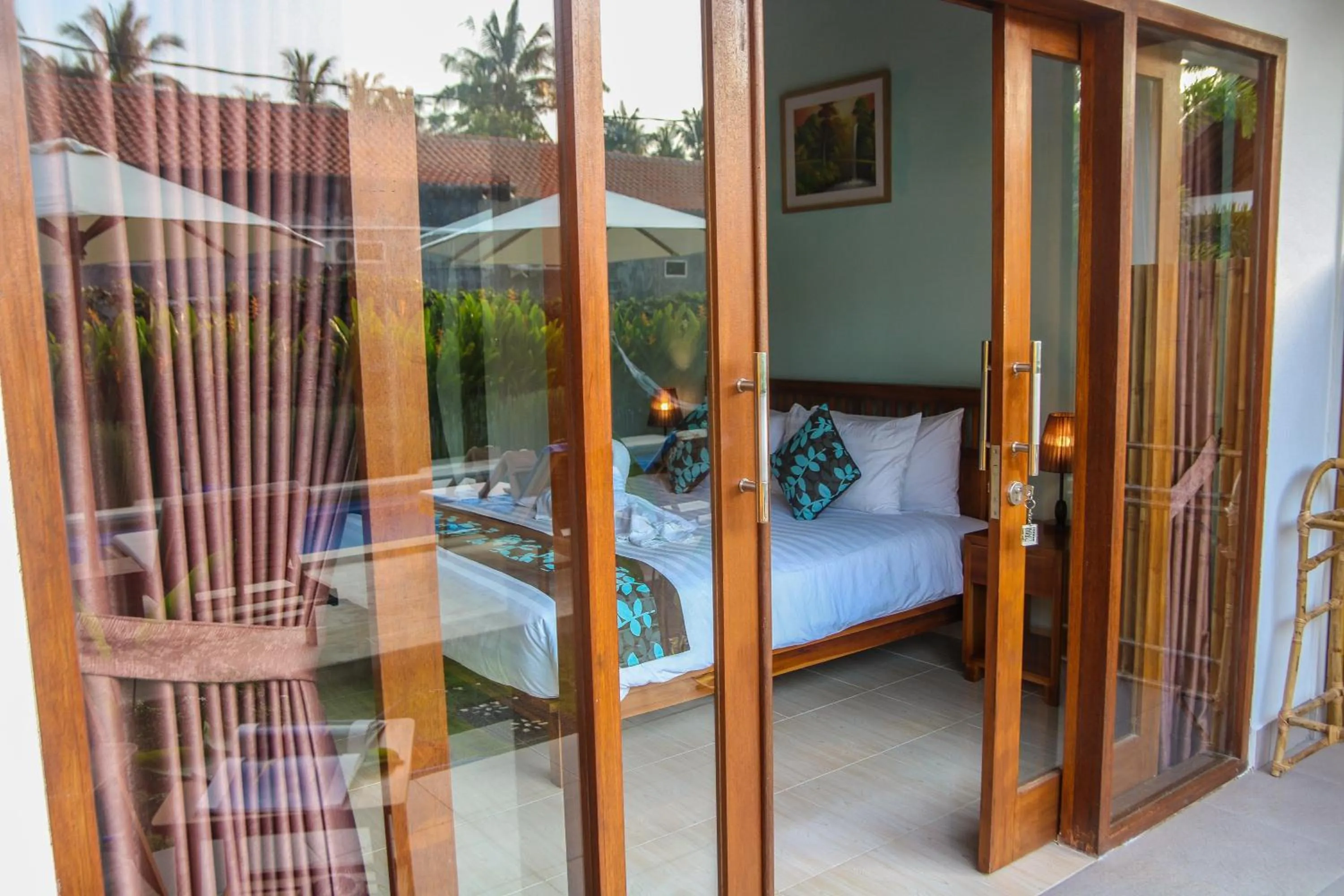 Bedroom, Bed in Cozy Cottages Lombok