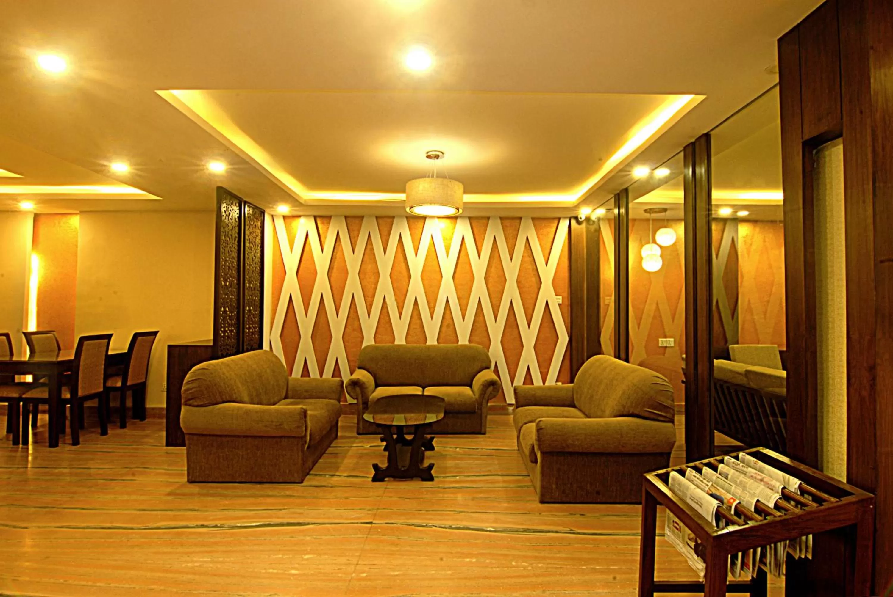 Lobby or reception in Kathmandu Grand Hotel