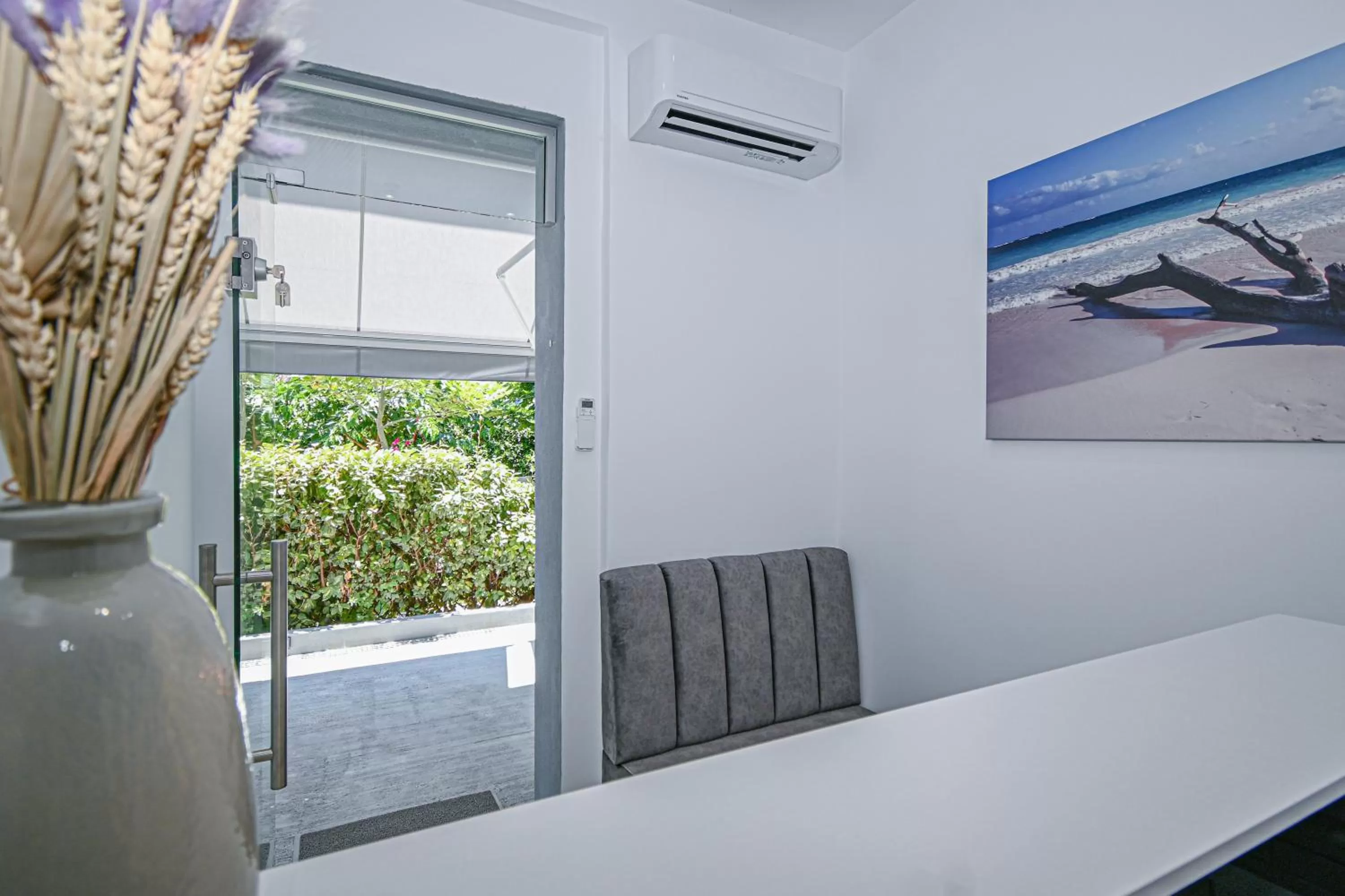 Seating area in Kima Premium Apartments