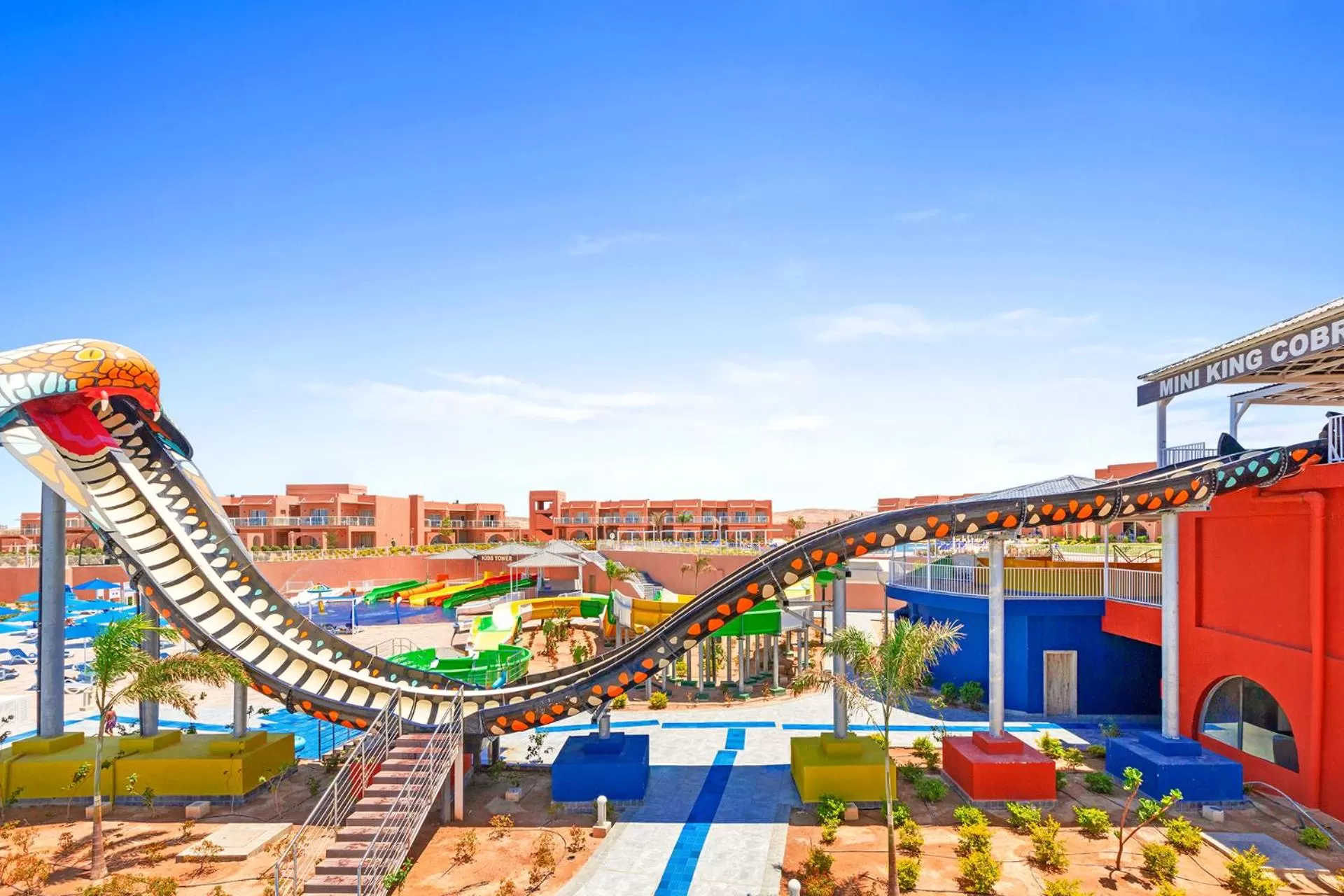 Aqua park in Neverland City Hurghada - Pickalbatros
