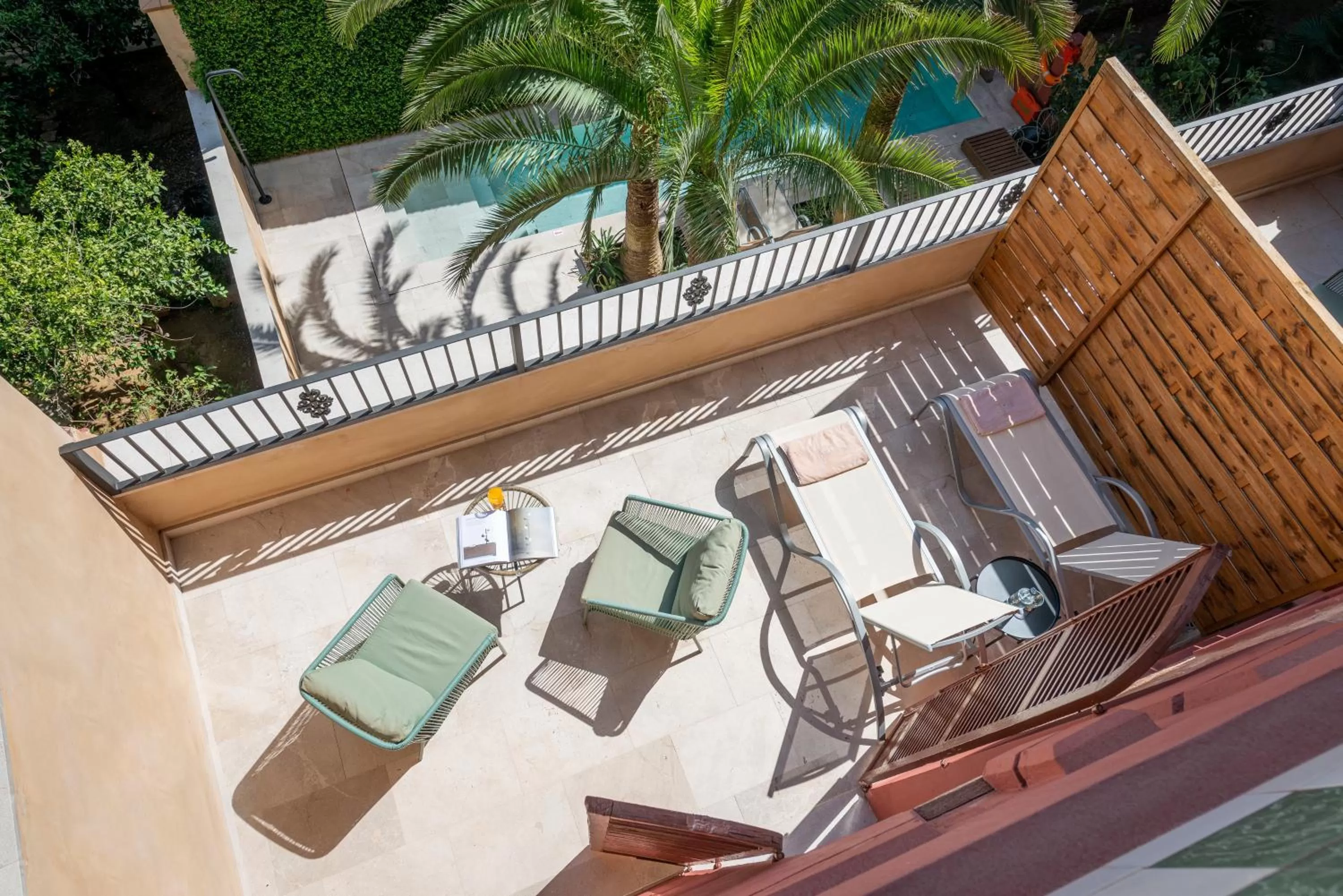 Patio in Hotel Can Quetglas