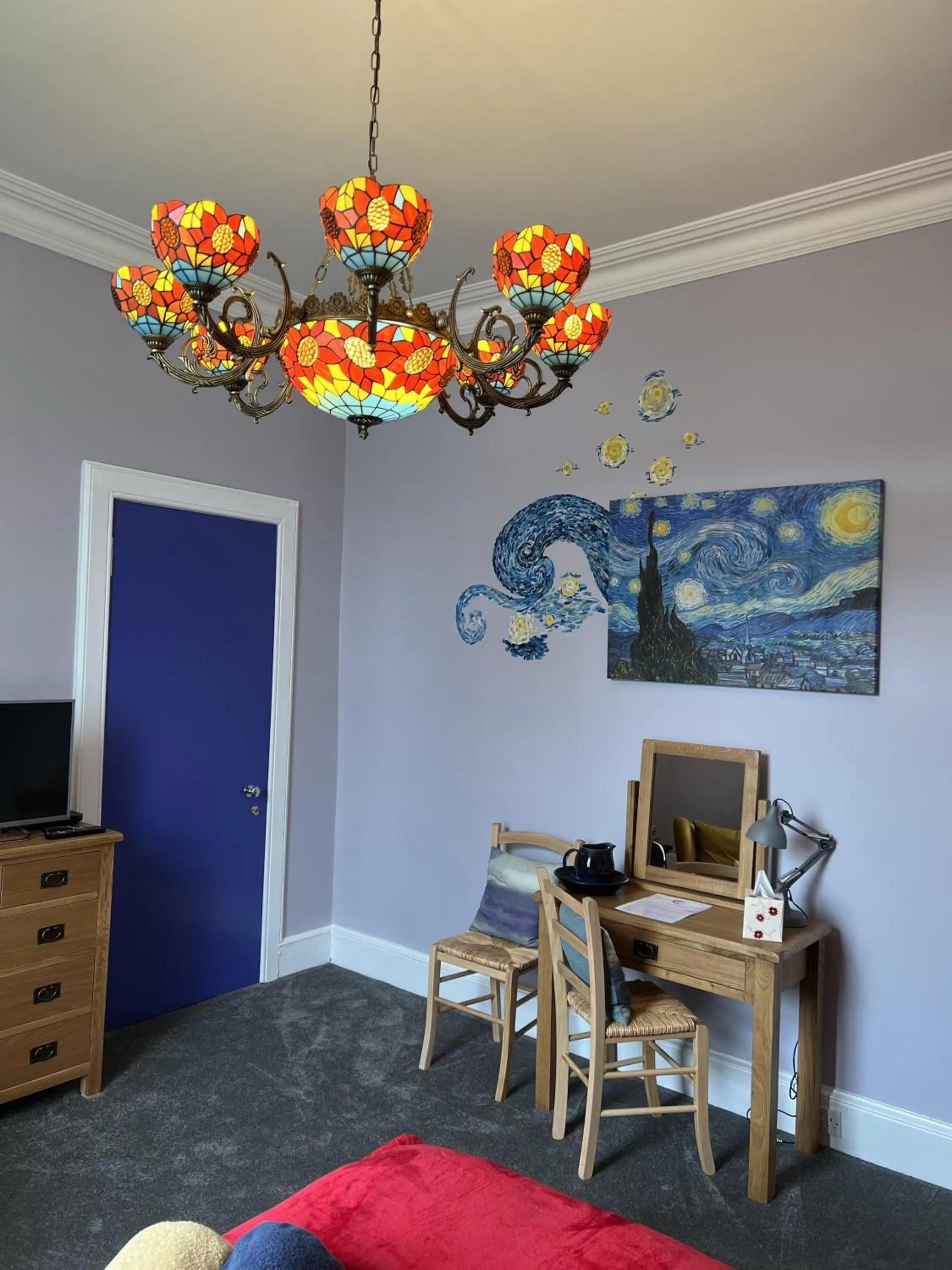 Bedroom in The Art Bank