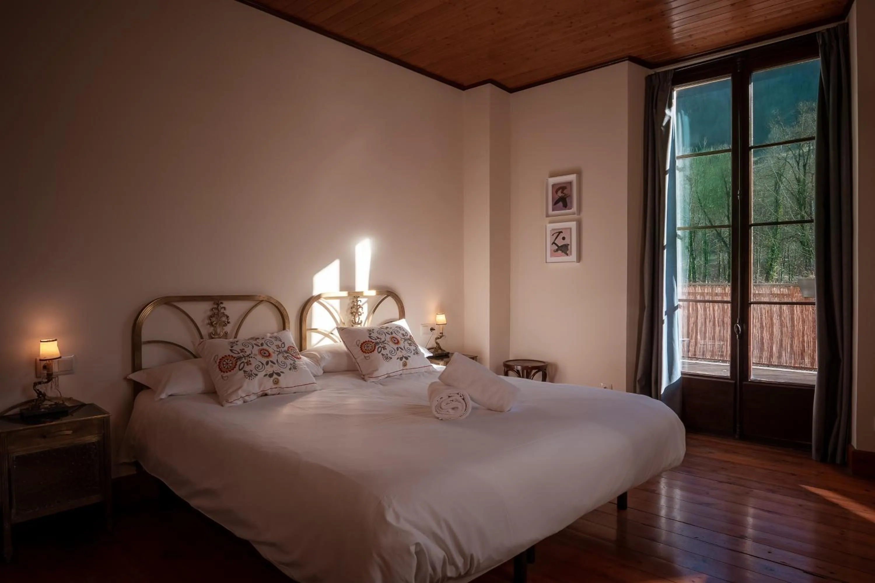 Bed in Hotel Mas de Xaxas