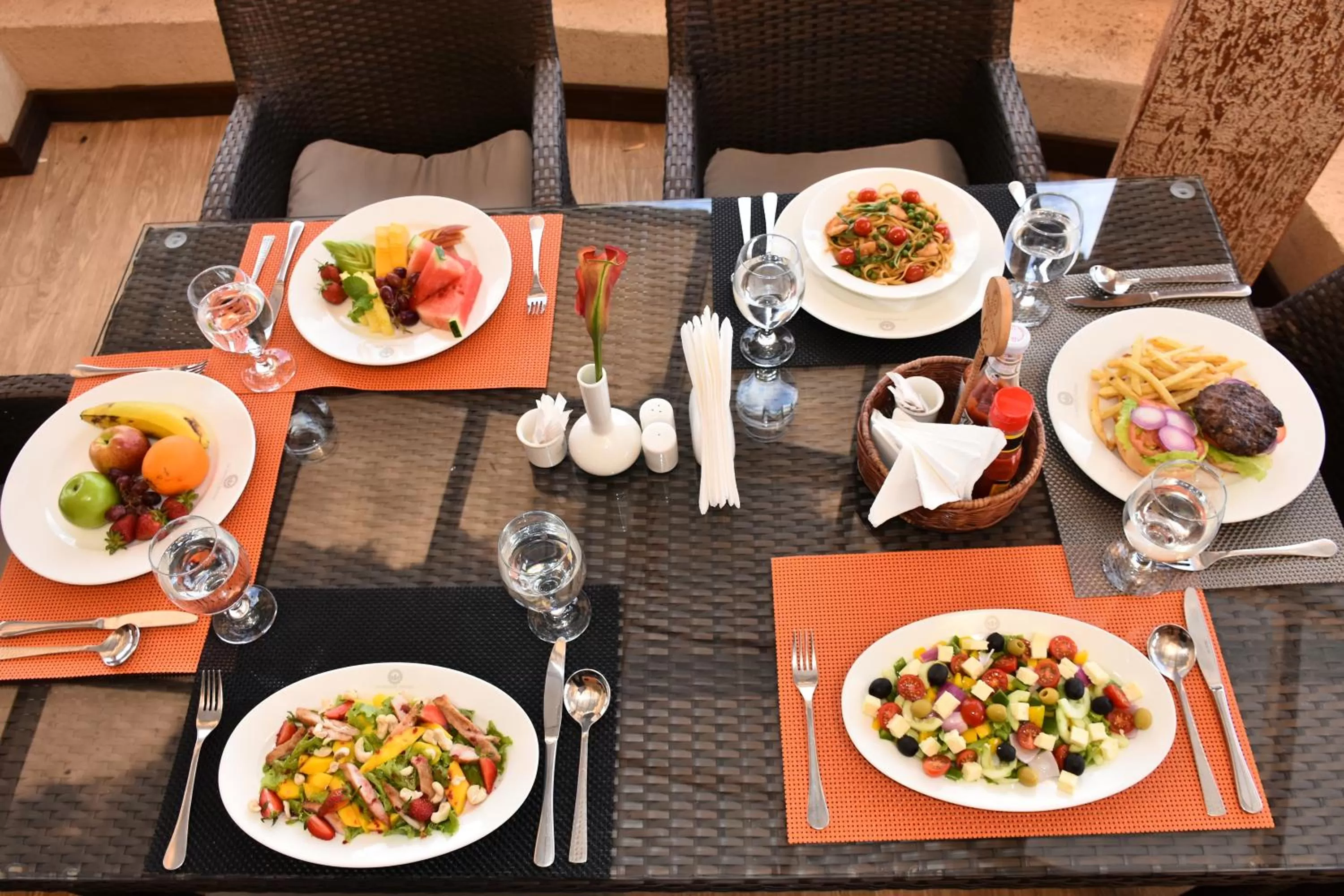 Asian breakfast in La Maison Royale